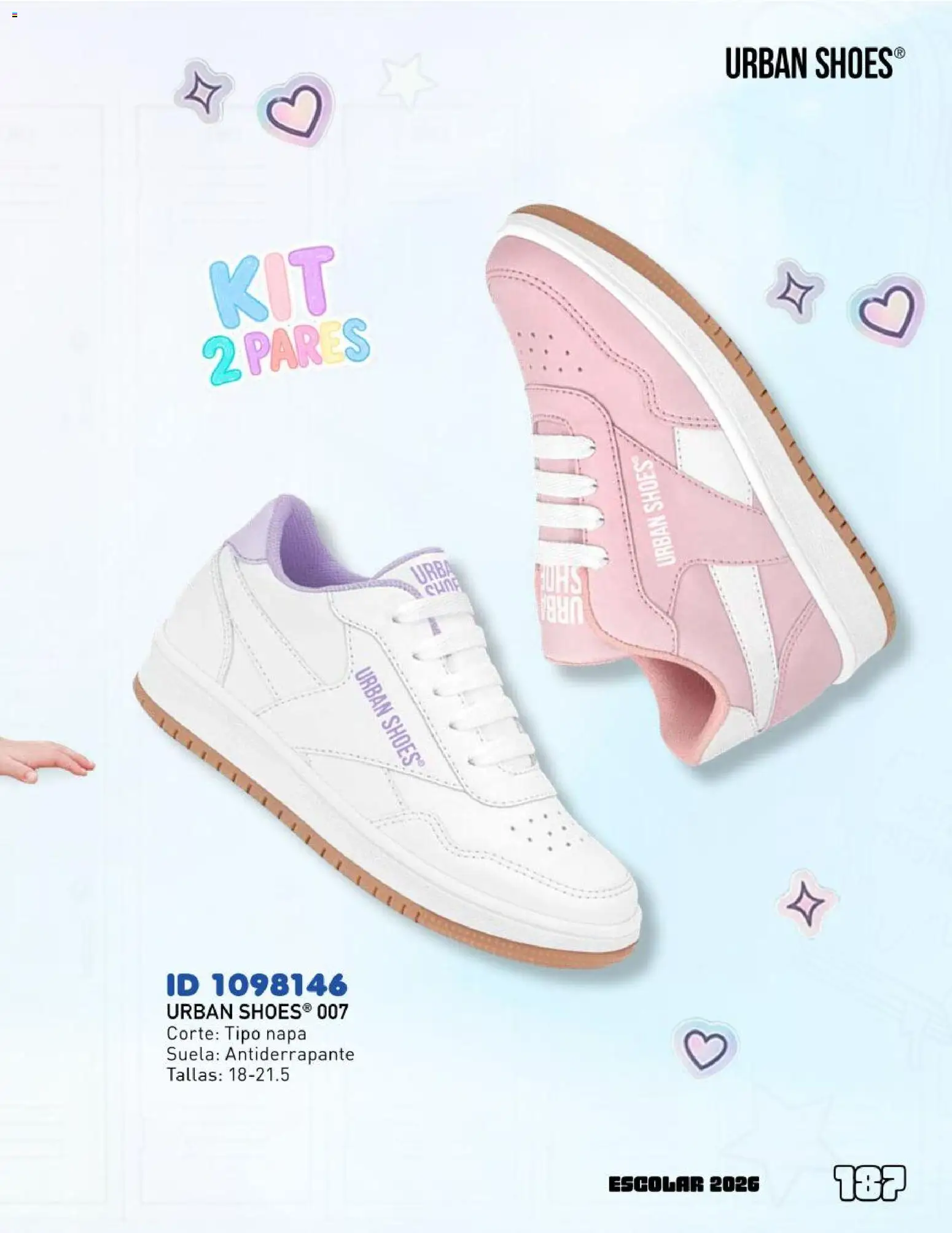 Nuevas ofertas de Price Shoes válidas en toda la República Mexicana desde el 12.06.2026. ¡Encuentra las mejores ofertas en Price Shoes catálogo Escolar! | Página: 187