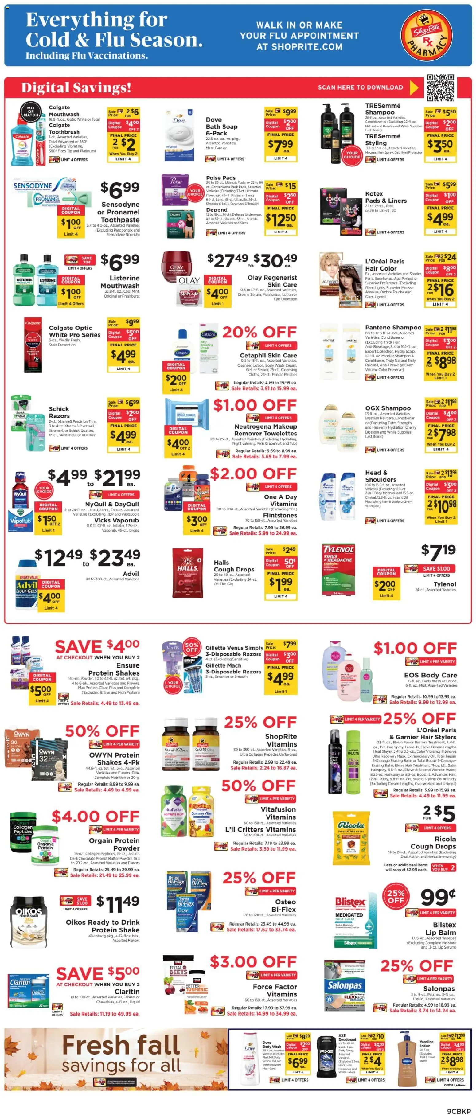 ShopRite Weekly Ad - valid from 10/04/2026 | Page: 11 | Products: Conditioner, Butter, Soap, Deodorant
