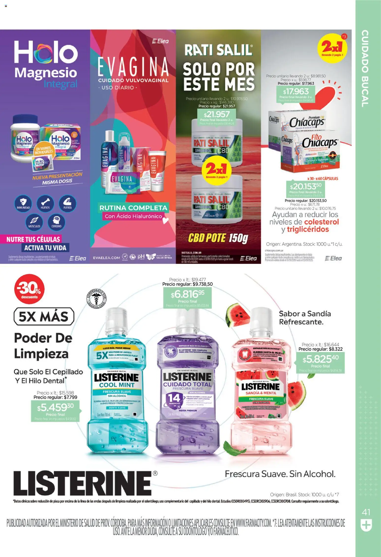 Farmacity catálogo │ válido desde el 01/10/2026 | Página: 41
