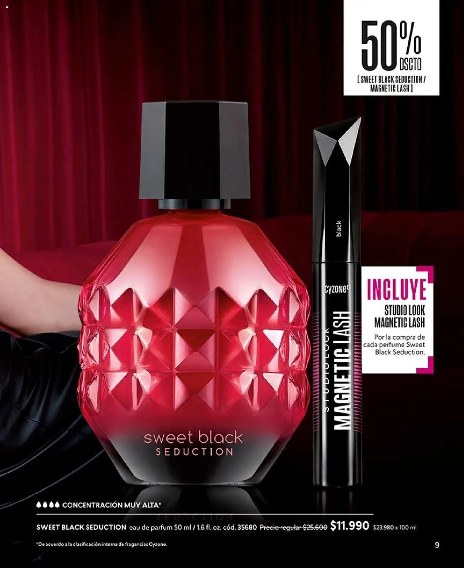 Catálogo CyZone Campaña 14 │ válido desde el 16.08.2026 | Página: 9 | Productos: Perfume