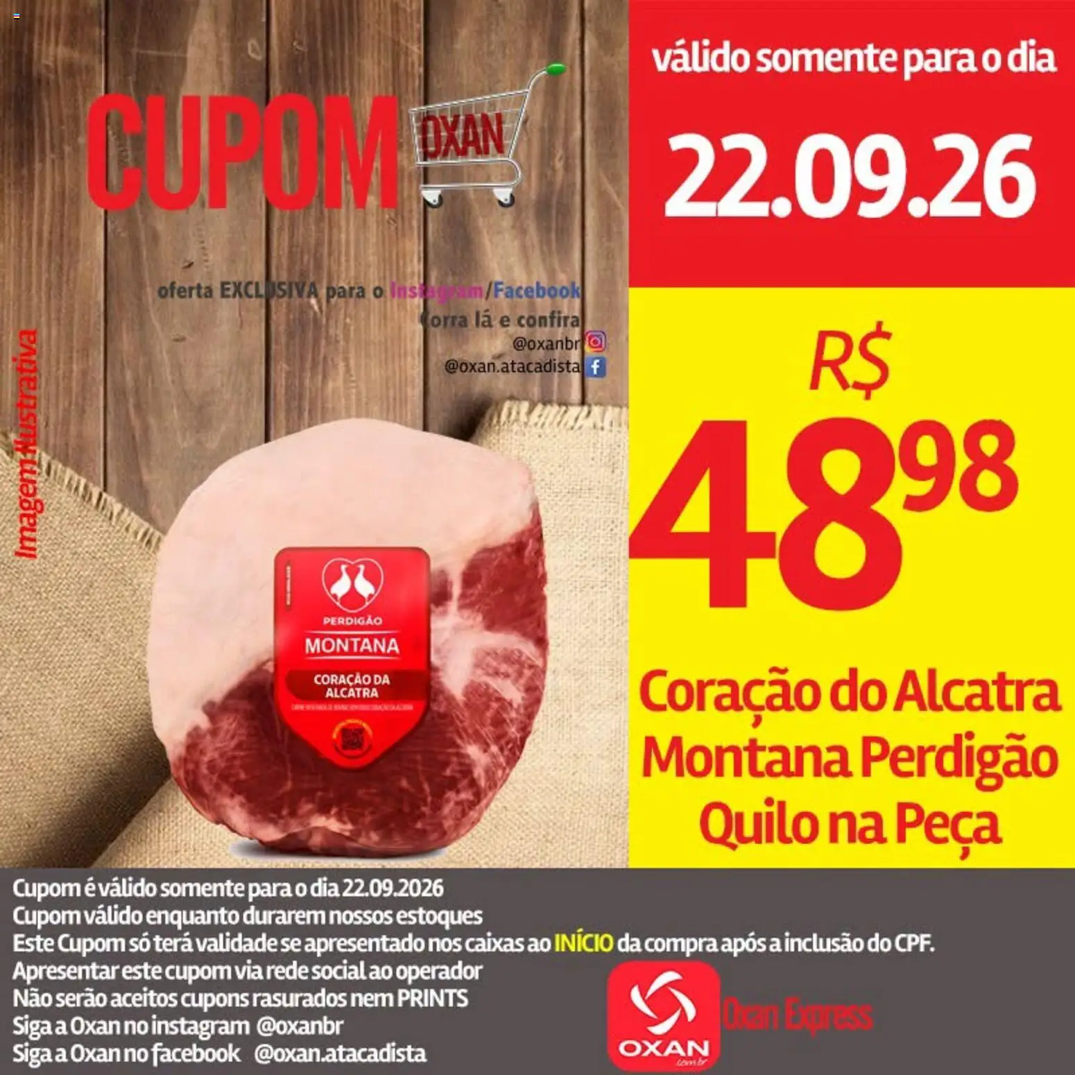 Oxan Atacadista Folheto - válido de 22/09/2026 | Página: 2 | Produtos: Alcatra