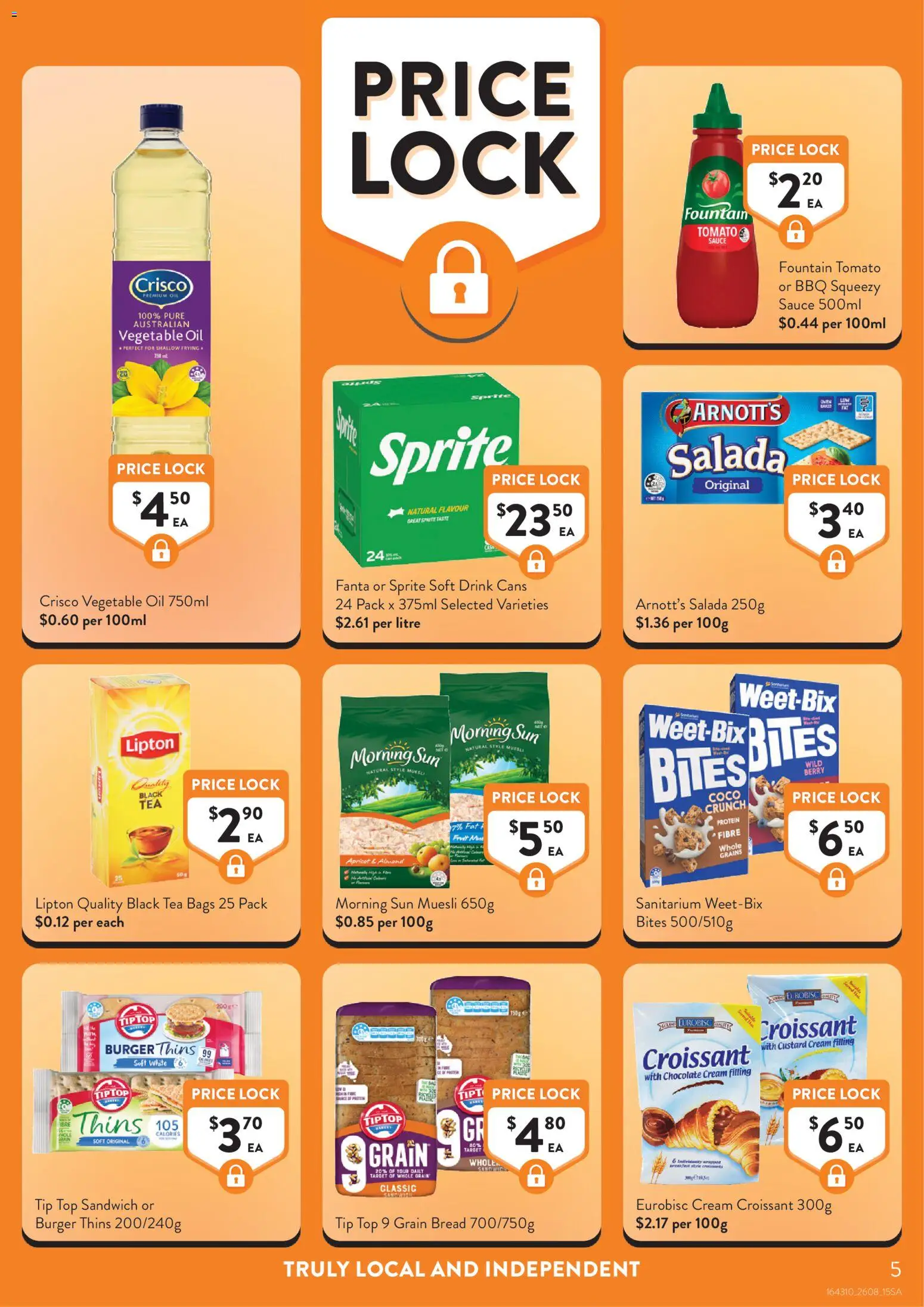 Foodworks catalogue - valid from 26/08/2026 | Page: 5 | Products: Protein, Bread, Fanta, Chocolate cream