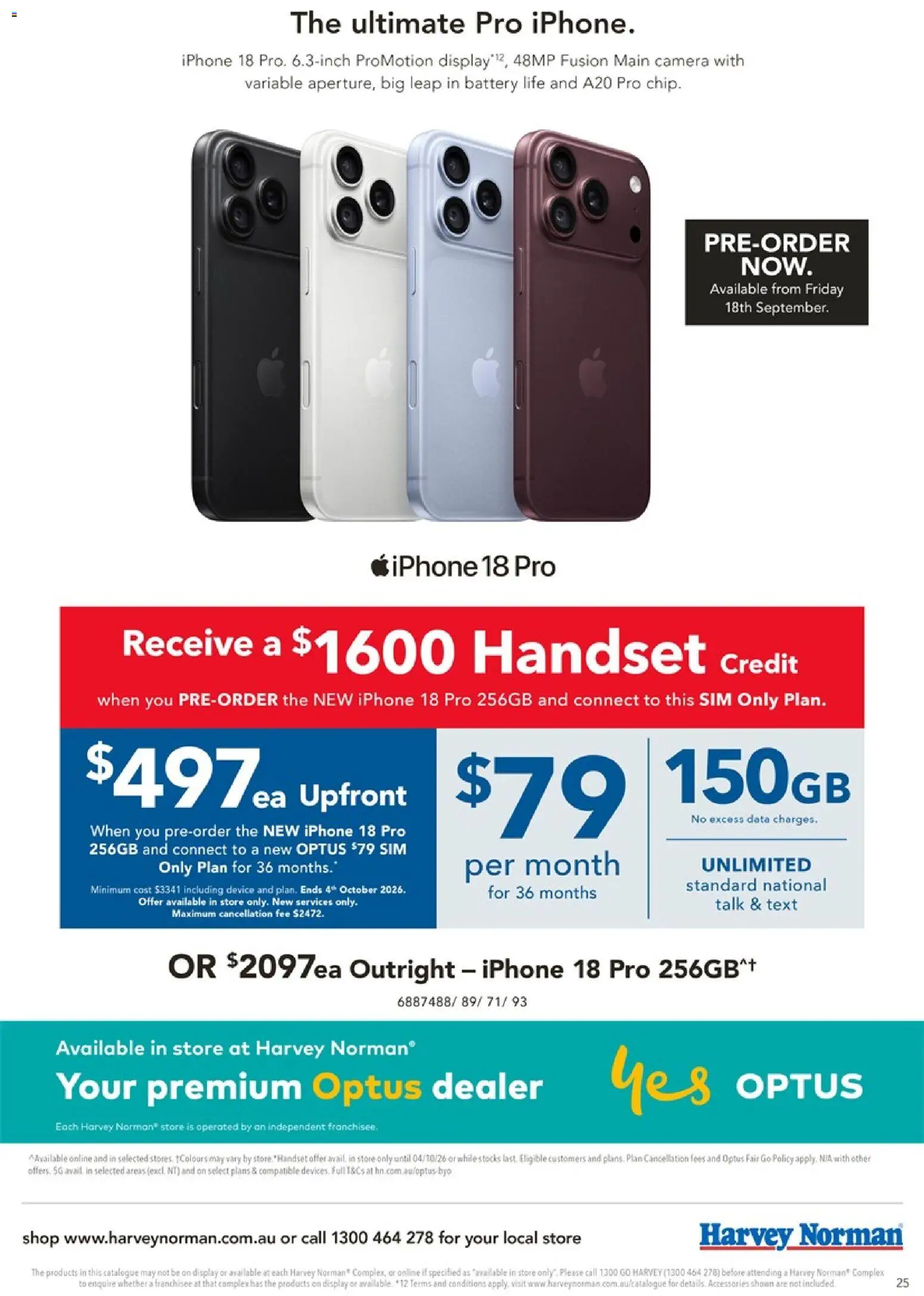 Harvey Norman catalogue - valid from 16/09/2026 | Page: 25 | Products: Battery, Accessories, Device, Iphone