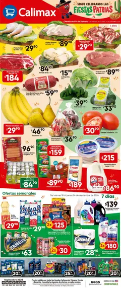 Vista previa de Calimax folleto Tijuana, nuevo folleto de la tienda, válido en México a partir del 18/09/2026