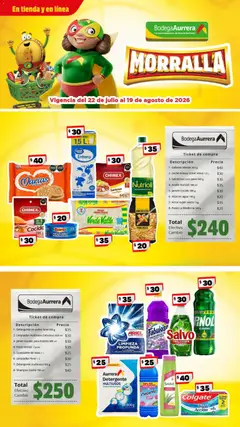 Vista previa de Bodega Aurrerá folleto, nuevo folleto de la tienda, válido en México a partir del 22/07/2026