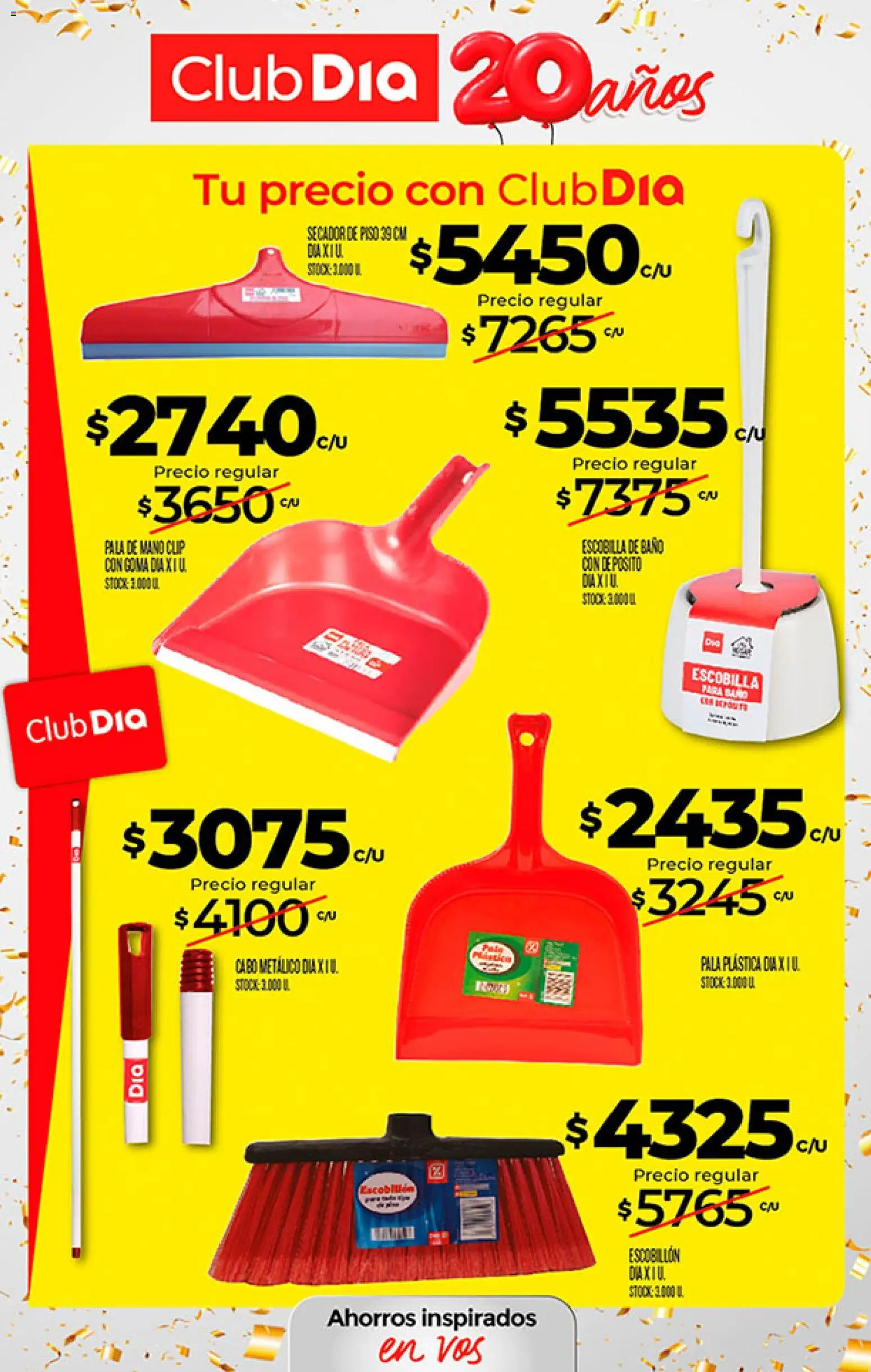 Supermercado DIA Ofertas │ válido desde el 09/09/2026 | Página: 38 | Productos: Baño, Pala, Escobillon, Escobilla