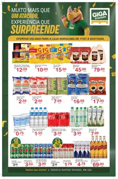 GIGA Atacado ofertas Sorocaba - Pré-Visualização do folheto da loja GIGA Atacado, válido de 17/07/2026 | Página: 1