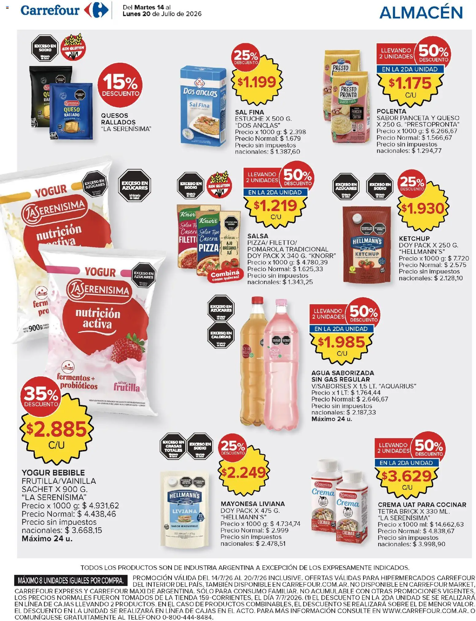 Carrefour ofertas │ válido desde el 14/07/2026 | Página: 10