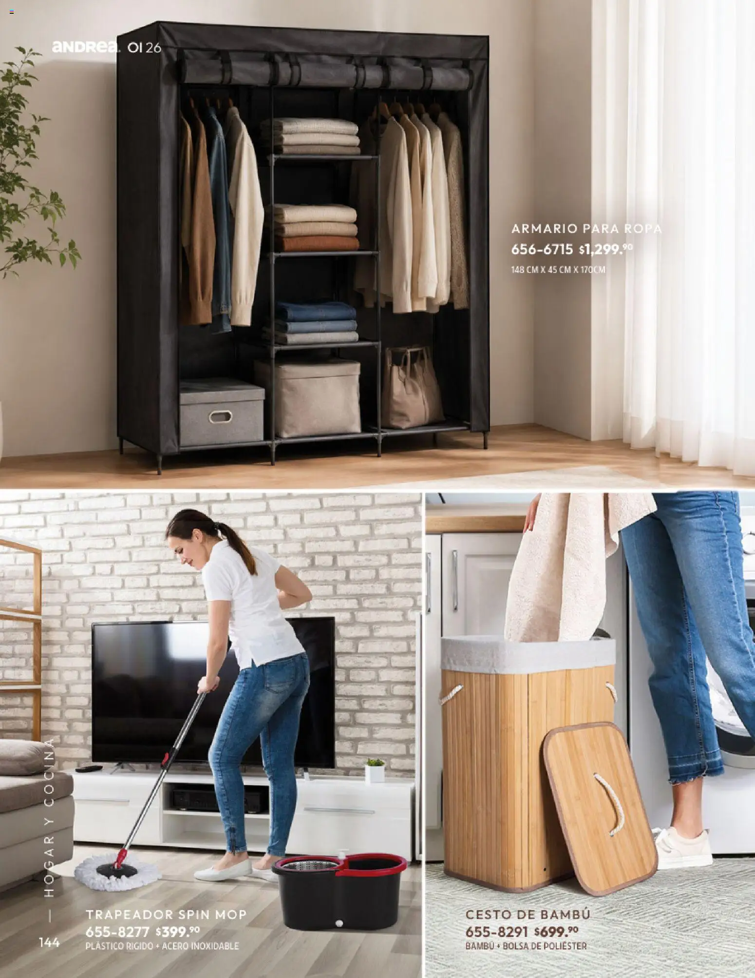 Nuevas ofertas de Andrea válidas en toda la República Mexicana desde el 01/09/2026. ¡Encuentra las mejores ofertas en Andrea catálogo Home! | Página: 144