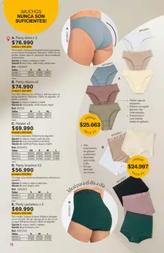 Leonisa catálogo C08/2026 -  Vista previa de la revista de la tienda Leonisa valido desde el 15.05.2026 | Página: 76 | Productos: Bikini, Cachetero, Café, Vino