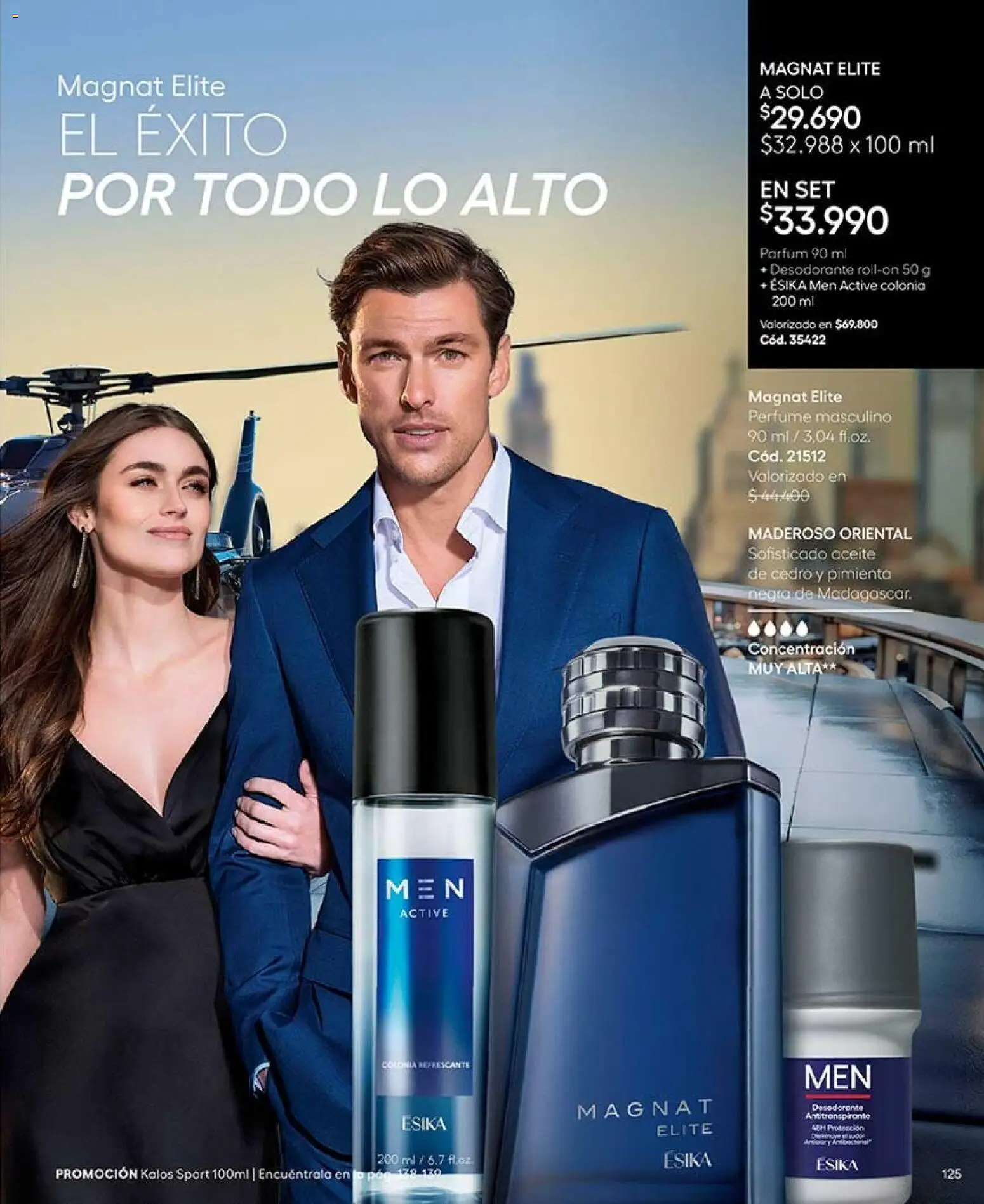 Catálogo Ésika Campaña 15 │ válido desde el 06.09.2026 | Página: 127 | Productos: Pimienta, Desodorante, Antitranspirante, Aceite