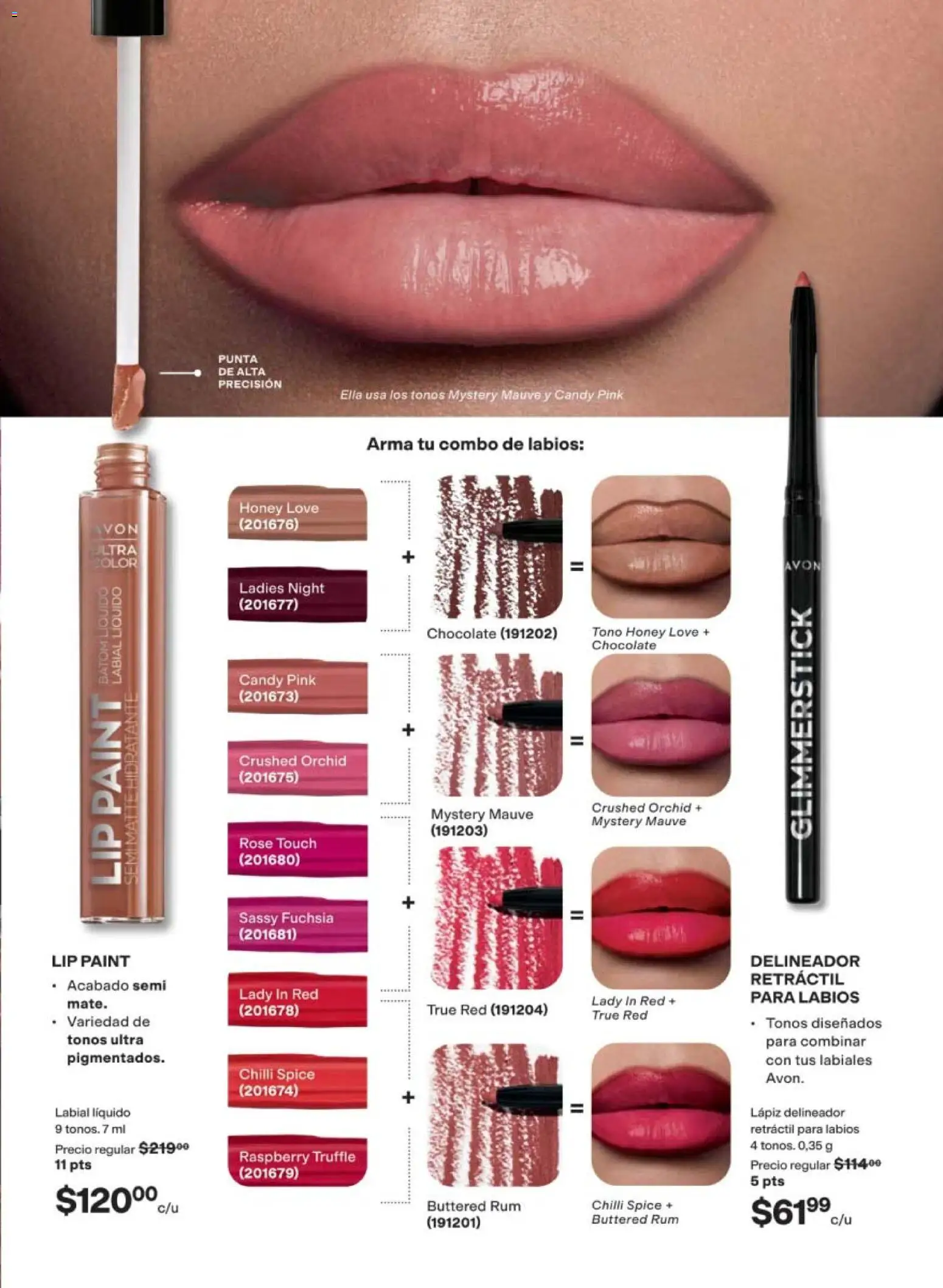 Nuevas ofertas de AVON válidas en toda la República Mexicana desde el 10/07/2026. ¡Encuentra las mejores ofertas en AVON campaña 11 2026! | Página: 157 | Productos: Chocolate, Delineador