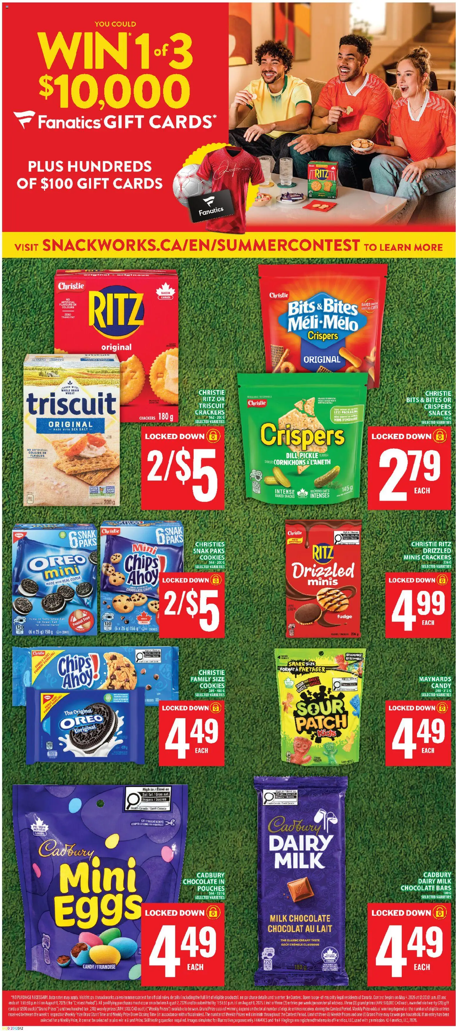 Food Basics flyer valid from 18.06.2026 | Page: 16 | Products: Chips, Milk, Eggs, Chocolate