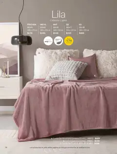 Vista previa de Vianney - Catálogo Invierno, nuevo folleto de la tienda, válido en México a partir del 15.08.2025 | Página: 76 | Productos: Cobertor, Funda, Funda de almohada, Almohada