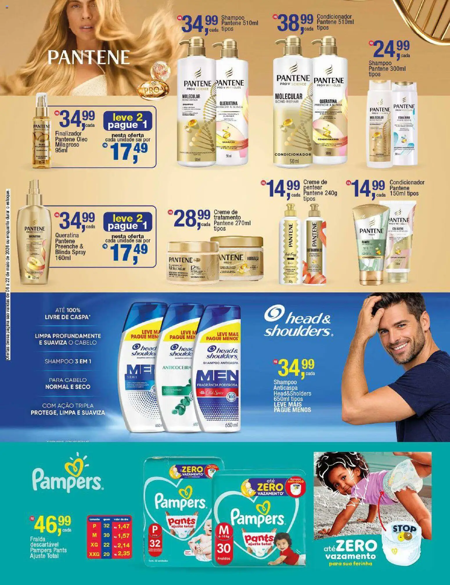 Frangolândia Folheto - válido de 06.05.2026 | Página: 3 | Produtos: Shampoo, Óleo, Creme, Fraldas