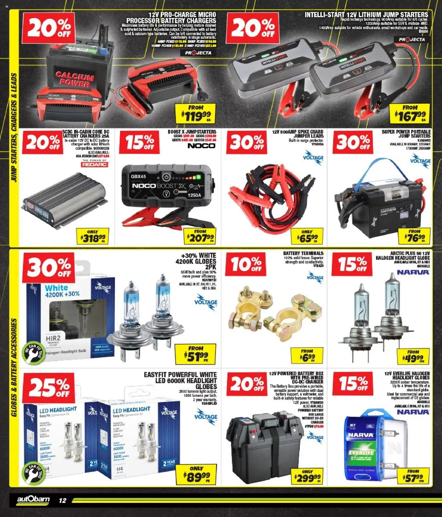 Autobarn catalogue - valid from 29/07/2026 | Page: 12 | Products: Box, Light, Accessories, Portable
