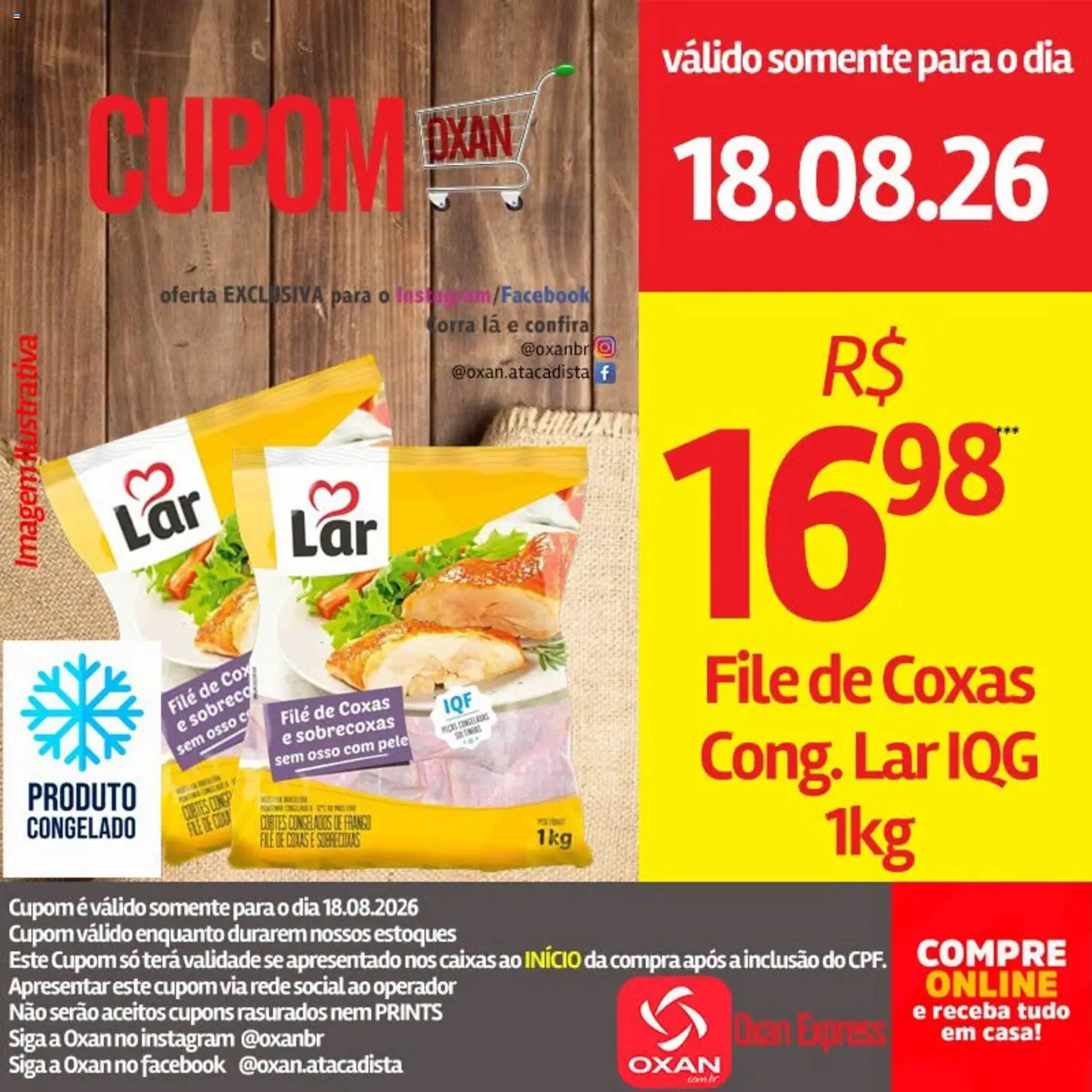 Oxan Atacadista Folheto - válido de 18/08/2026 | Página: 16 | Produtos: Frango