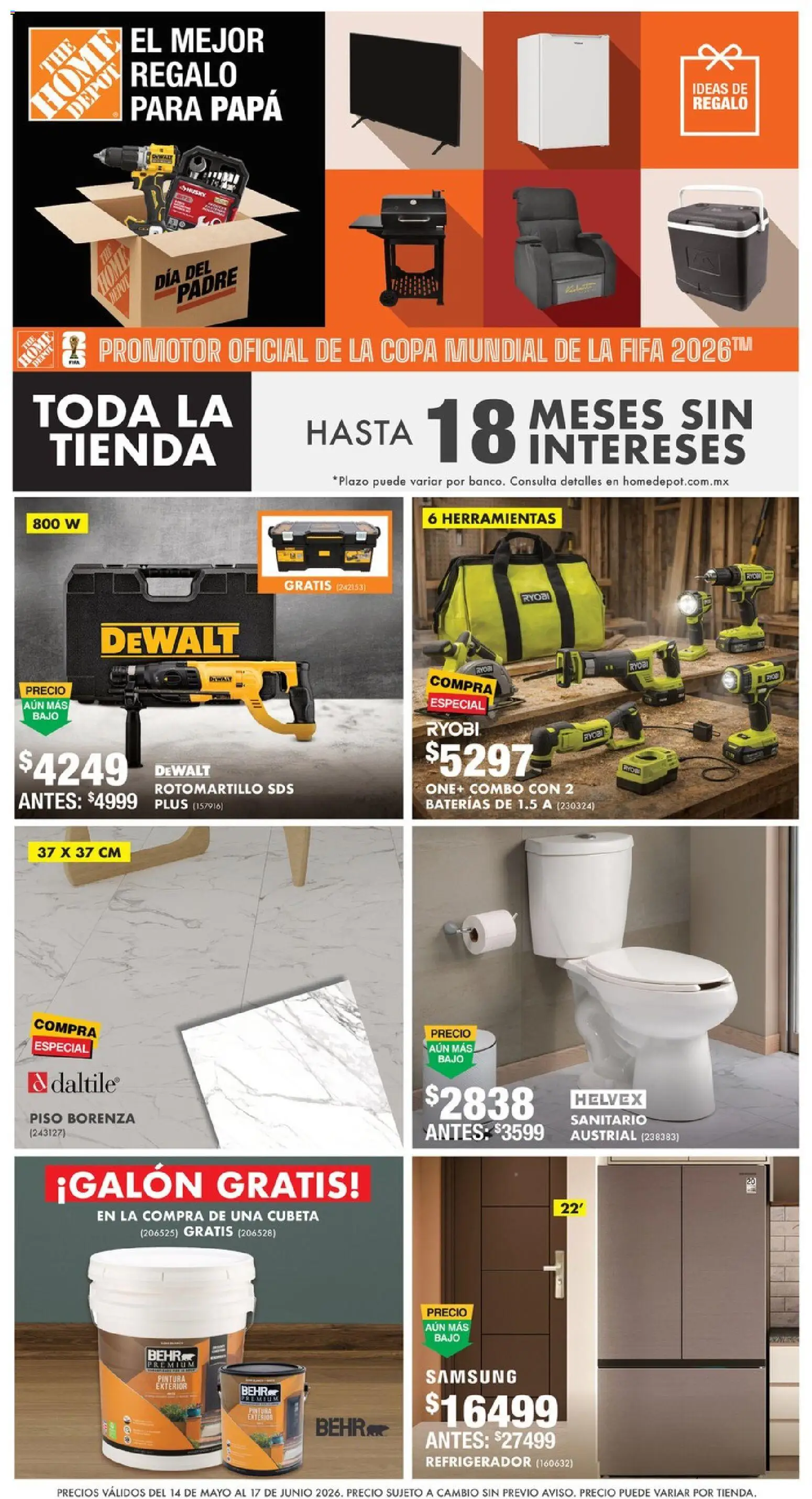 Home Depot catálogo (14/05/2026 - 17/06/2026) — page 0
