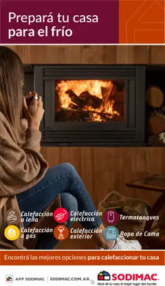 Vista previa Sodimac catálogo clima válido desde el 08/07/2026