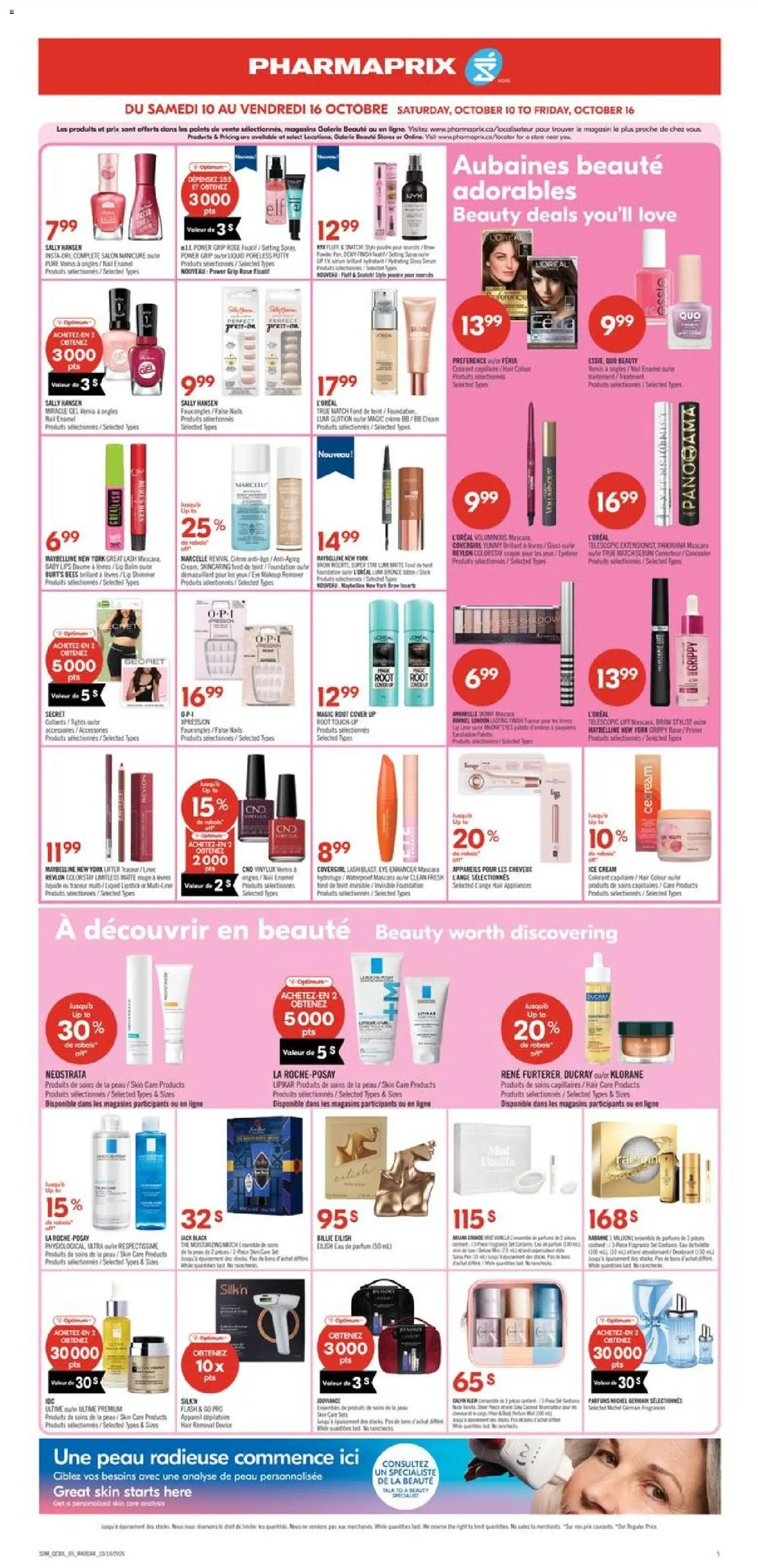 Pharmaprix flyer valid from Oct 10, 2026 | Page: 13