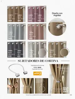 Vista previa de Vianney catálogo, nuevo folleto de la tienda, válido en México a partir del 17/08/2026 | Página: 153 | Productos: Imán, Cortinas