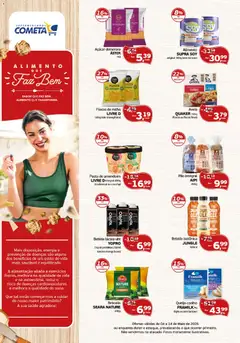 Cometa Supermercados ofertas Alimento Que Faz Bem - Pré-Visualização do folheto da loja Cometa Supermercados, válido de 04.05.2026 | Página: 1