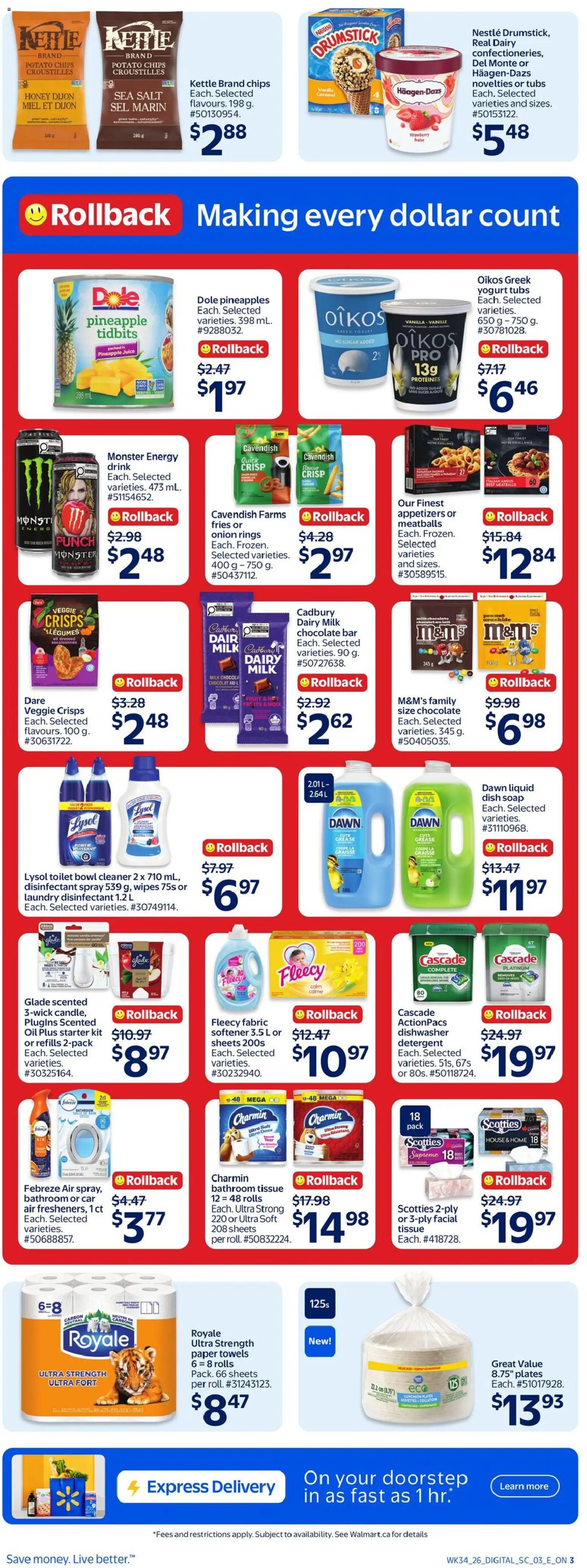 Walmart flyer valid from Sep 17, 2026 | Page: 8