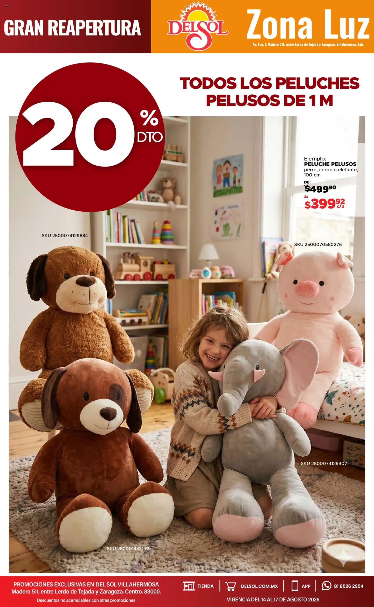 Nuevas ofertas de Del Sol y Woolworth válidas en toda la República Mexicana desde el 14/08/2026. ¡Encuentra las mejores ofertas en Del Sol y Woolworth katalog 4 Días de Grandes Promociones! | Página: 30 | Productos: Cerdo