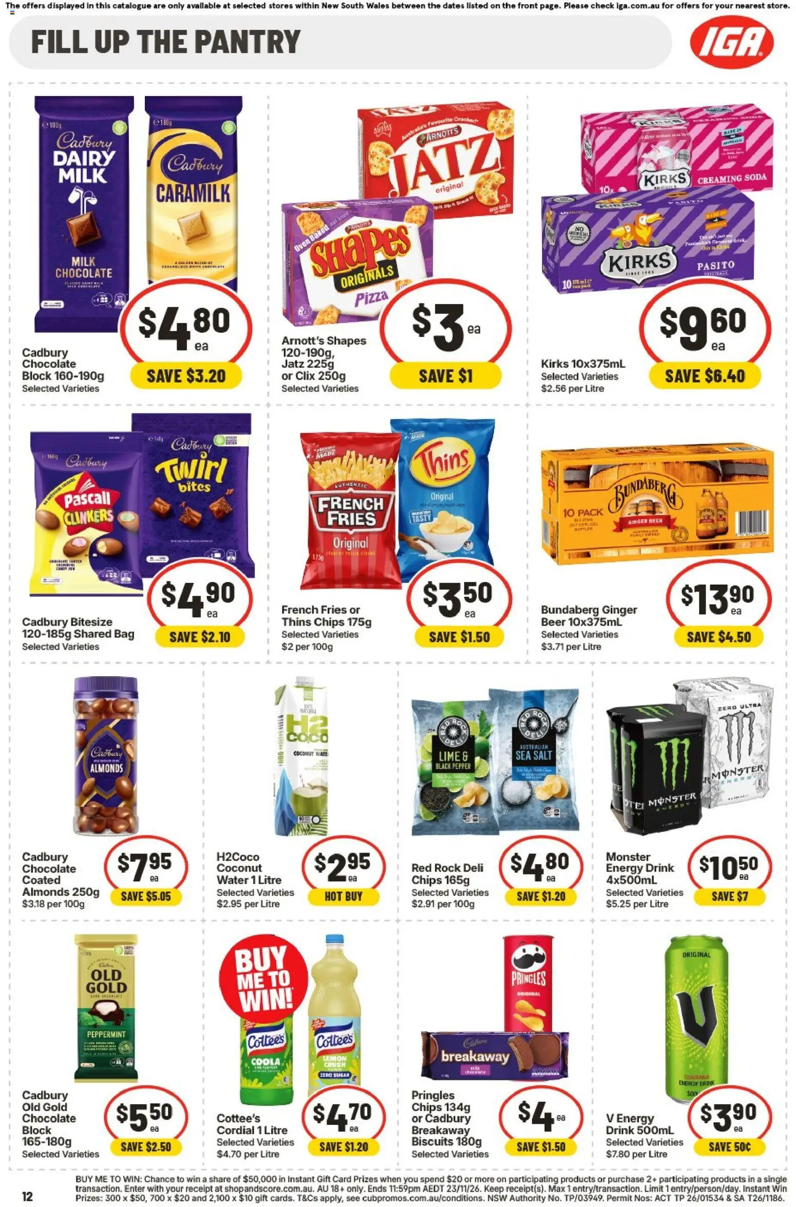 IGA catalogue - valid from 28/10/2026 | Page: 12