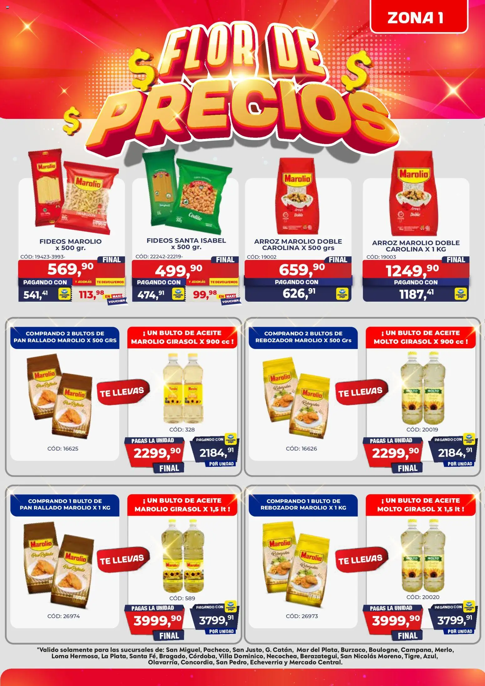 Maxiconsumo Flor de precios │ válido desde el 05/10/2026 | Página: 1