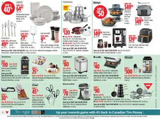 Preview of Canadian Tire weekly flyer from shop Canadian Tire valid from Aug 20, 2026 | Page: 2 | Products: Pepper grinder, Food processor, Salt, Food