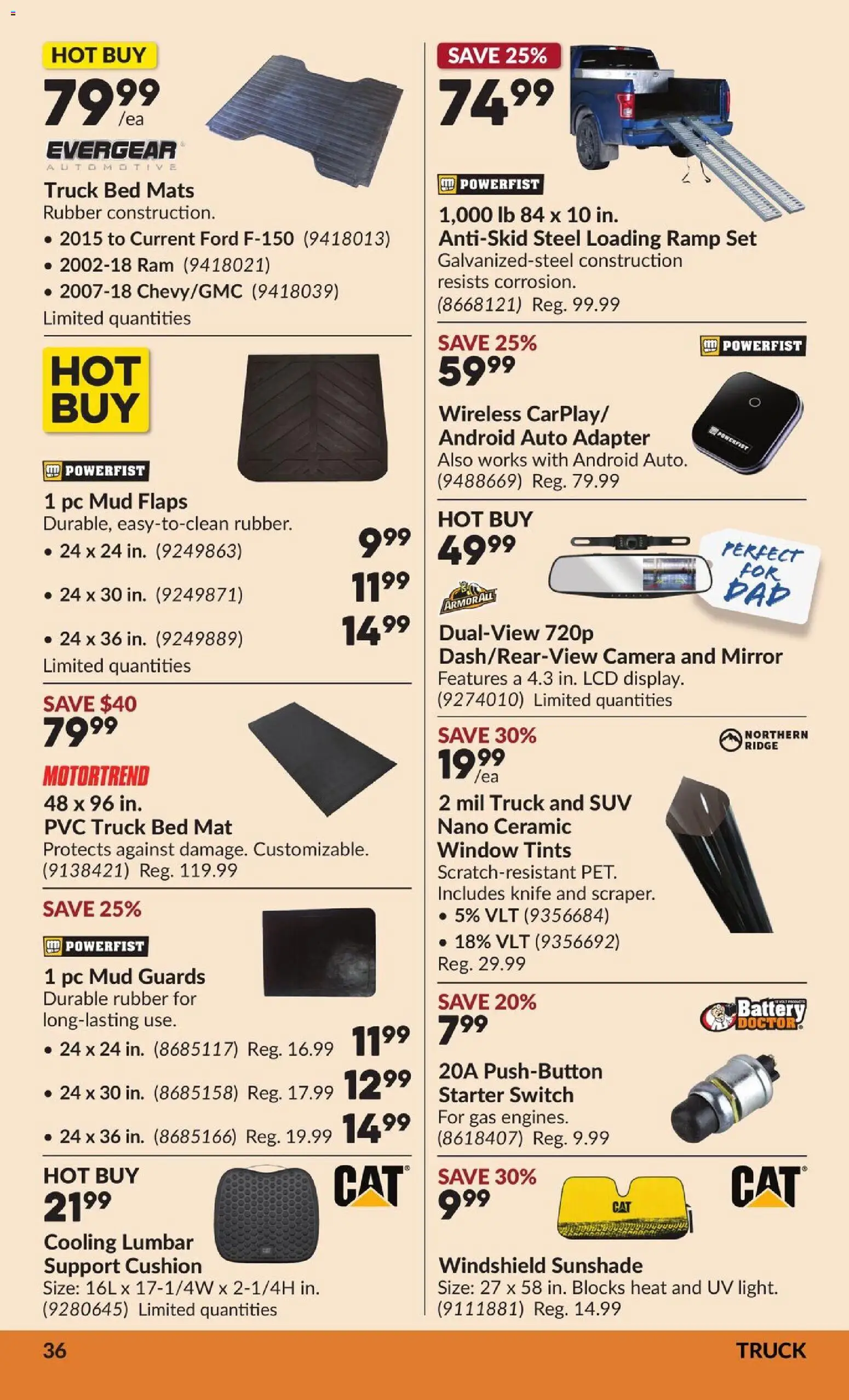 Princess Auto flyer valid from 16.06.2026 | Page: 40 | Products: PC, Ridge, Battery, Mirror