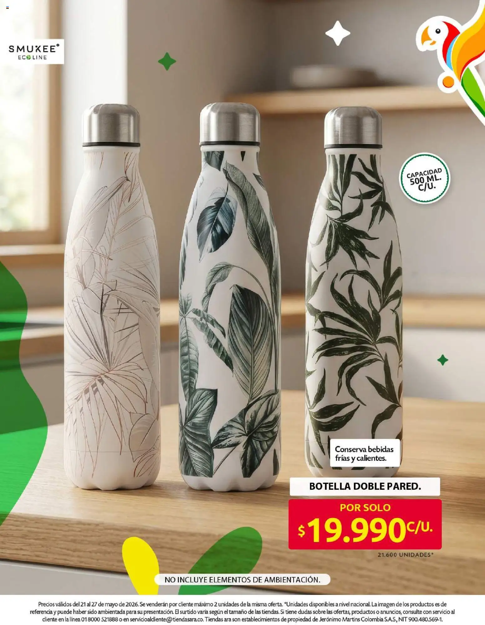 Ara revista - valida desde el 21.05.2026 | Página: 11 | Productos: Botella, Sobre