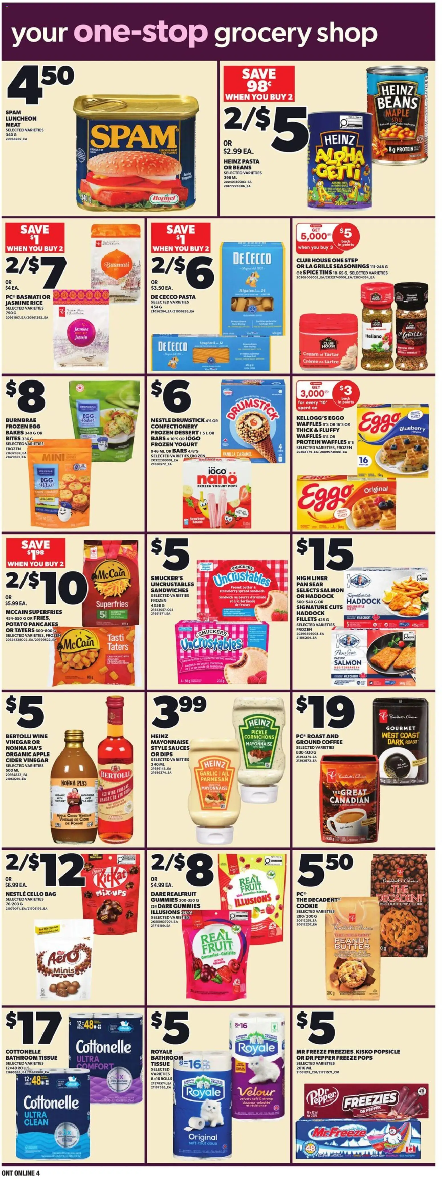 Zehrs flyer valid from 04.06.2026 | Page: 11 | Products: Pasta, Bag, Yogurt, Coffee
