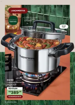 Tupperware catálogo Vitrine 10 - Pré-Visualização do folheto da loja Tupperware, válido de 01/10/2026 | Página: 6 | Produtos: Caçarola