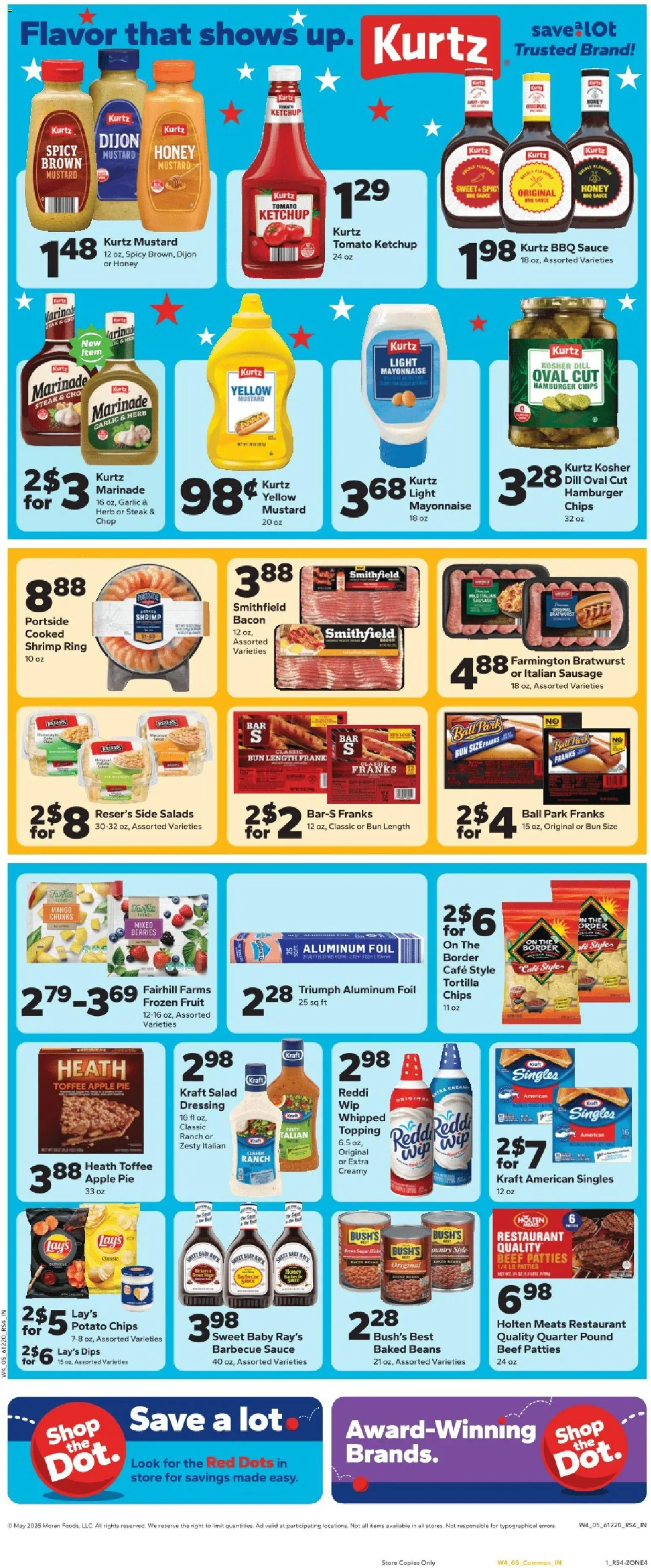 Save a Lot Weekly Ad - valid from 20.05.2026 | Page: 2 | Products: Mayonnaise, Mango, Sausage, Dill