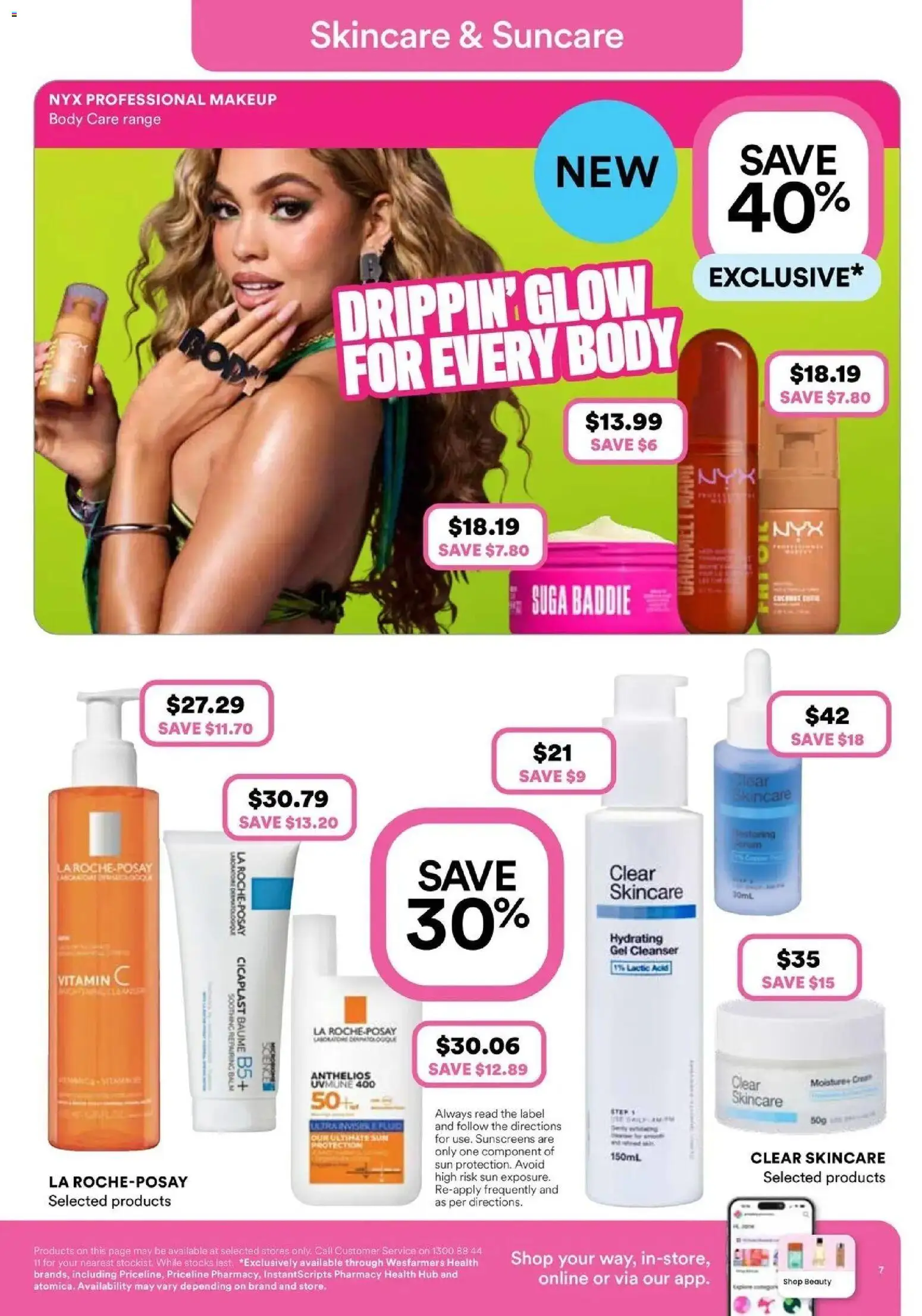Priceline Pharmacy catalogue Shellharbour - 24/09/2026 > weekly / monthly specials | Page: 7 | Products: Makeup, Vitamin