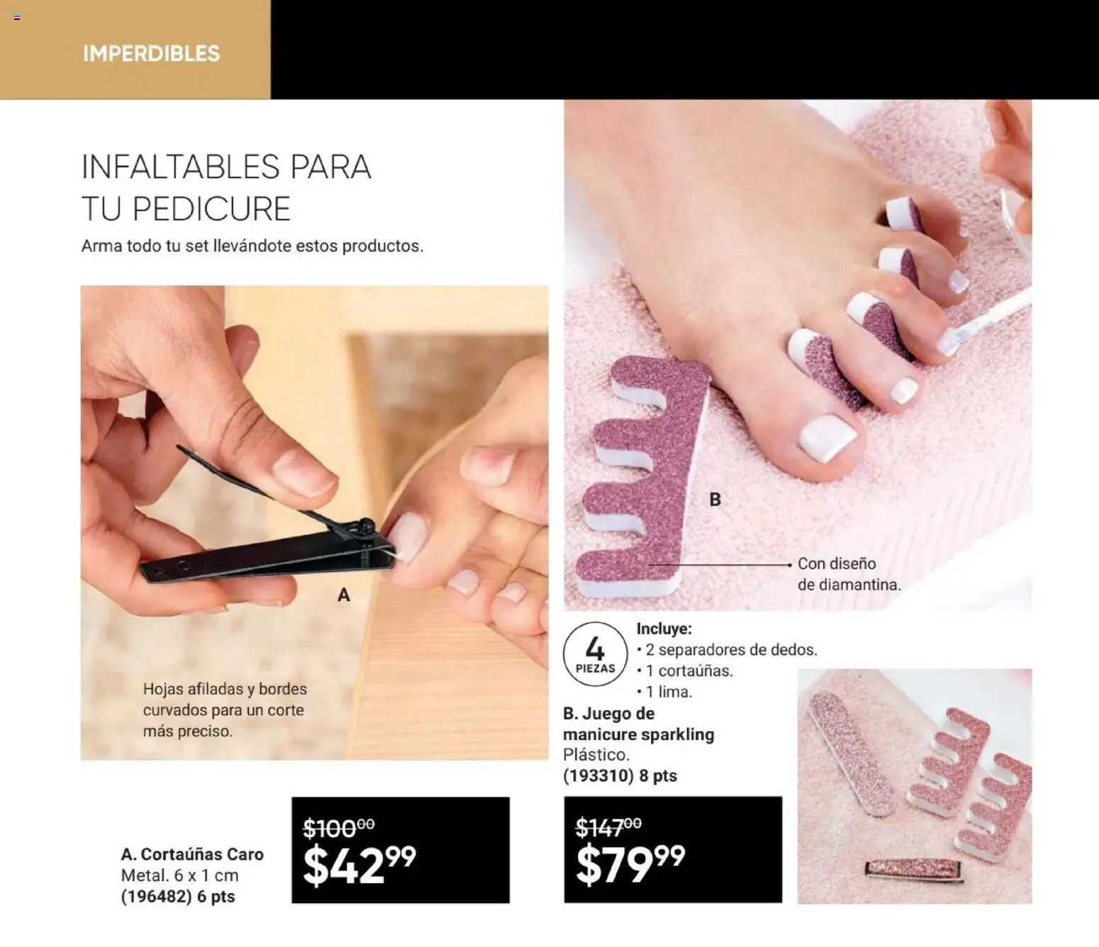 Nuevas ofertas de AVON válidas en toda la República Mexicana desde el 24.04.2026. ¡Encuentra las mejores ofertas en AVON Casa & Estilo 7 2026! | Página: 90 | Productos: Juego