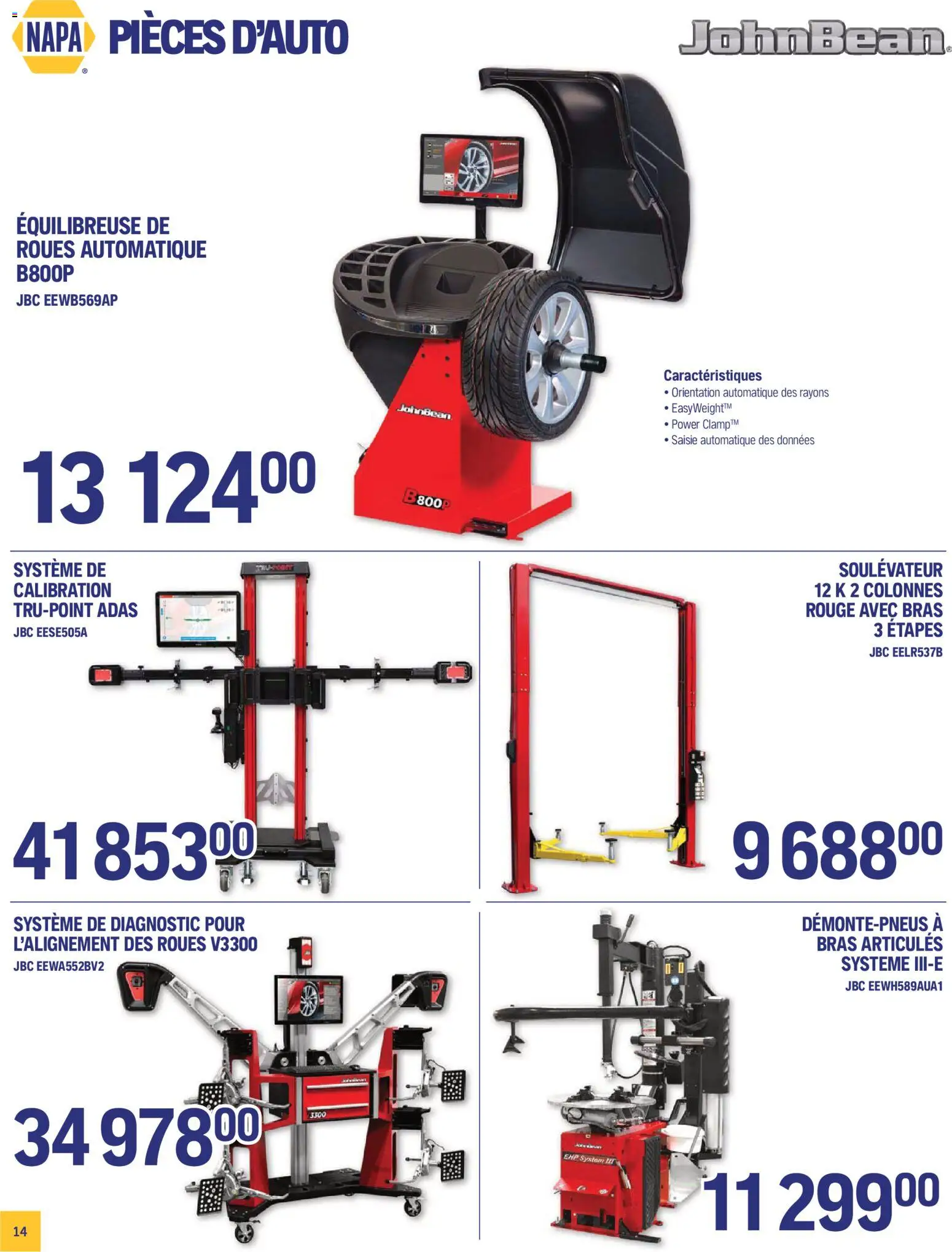NAPA Auto Parts flyer valid from Sep 1, 2026 | Page: 16