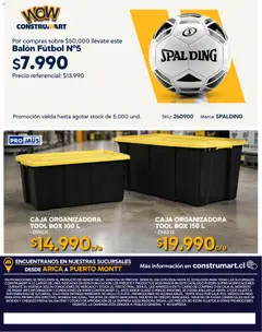 Construmart Ofertas válido desde el 30.04.2026 | Página: 24 | Productos: Balón, Caja, Sobre, Campana