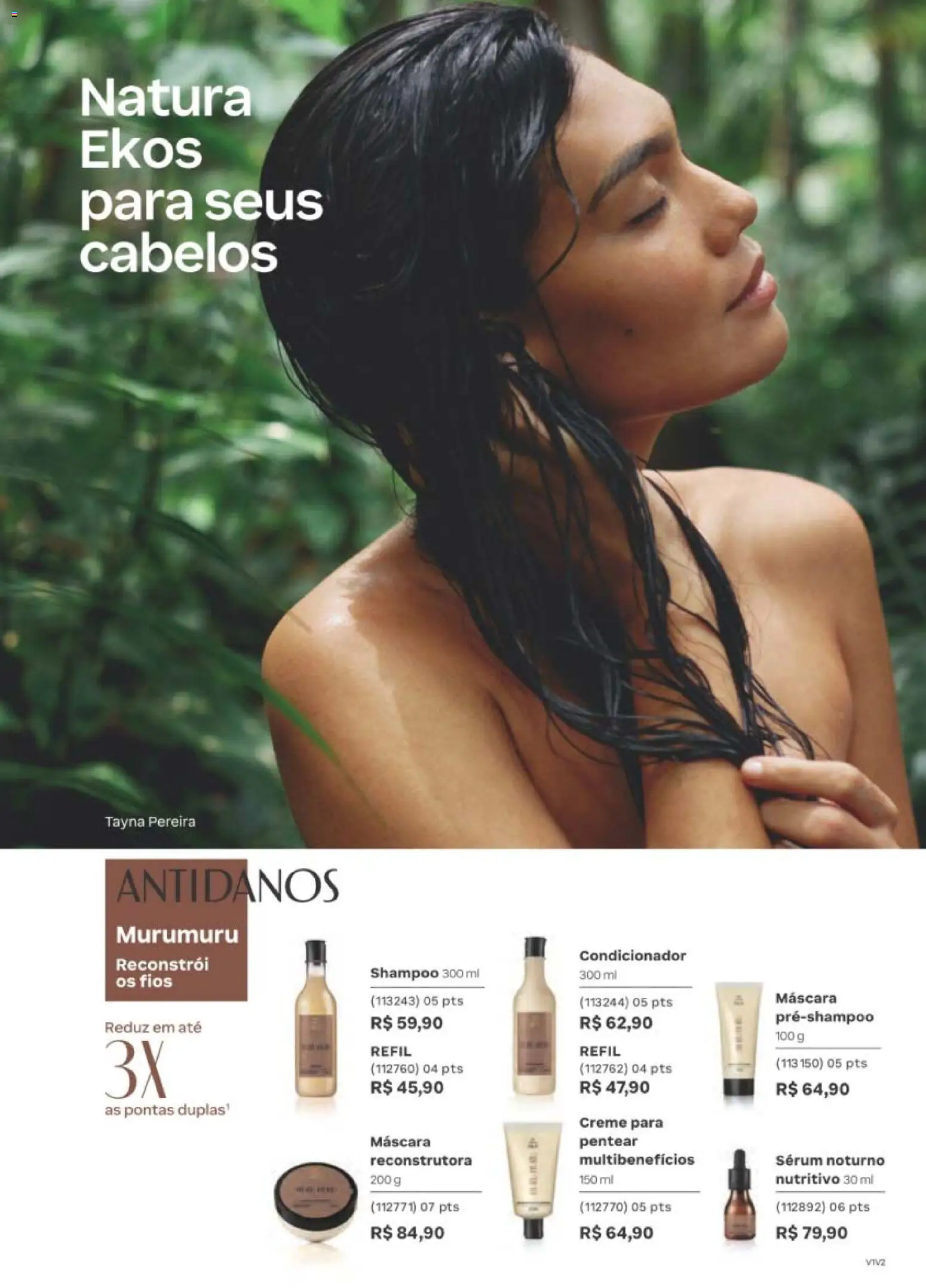 Natura Folheto - válido de 12/10/2026 | Página: 188 | Produtos: Shampoo, Condicionador, Sérum, Creme