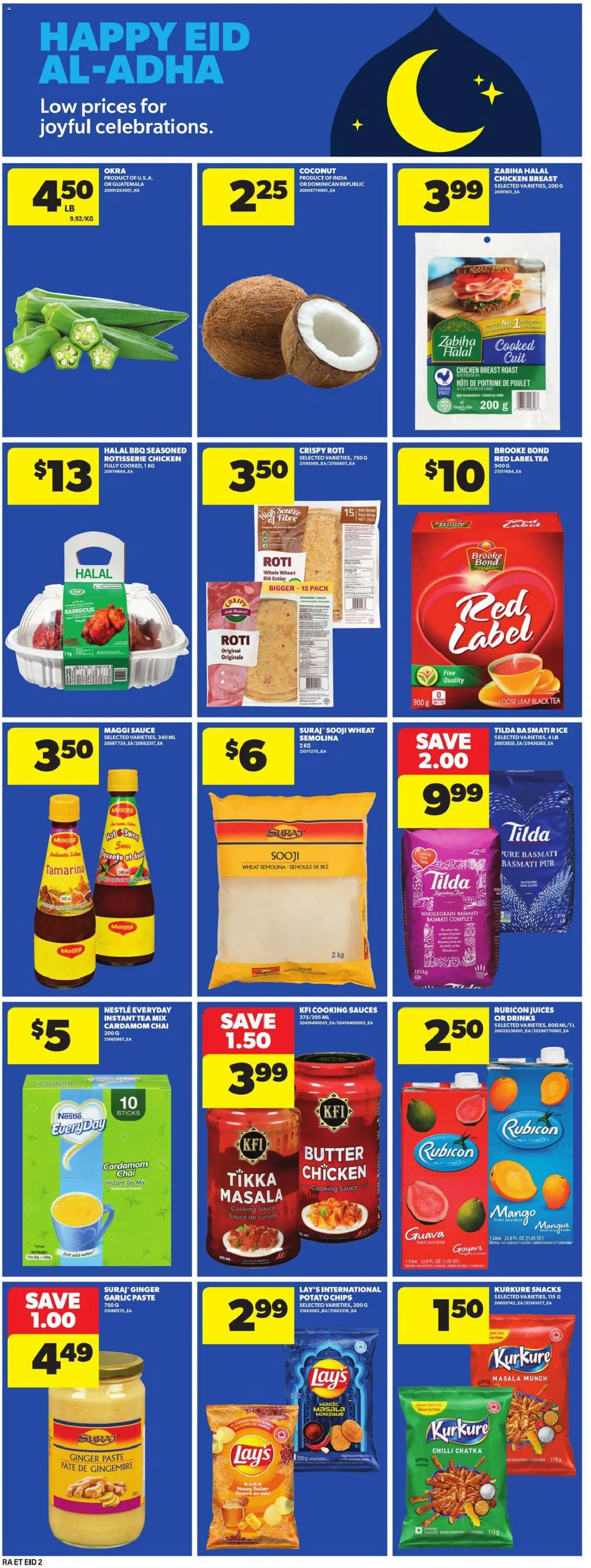 Atlantic Superstore flyer valid from 21.05.2026 | Page: 22 | Products: Chips, Butter, Bread, Chicken