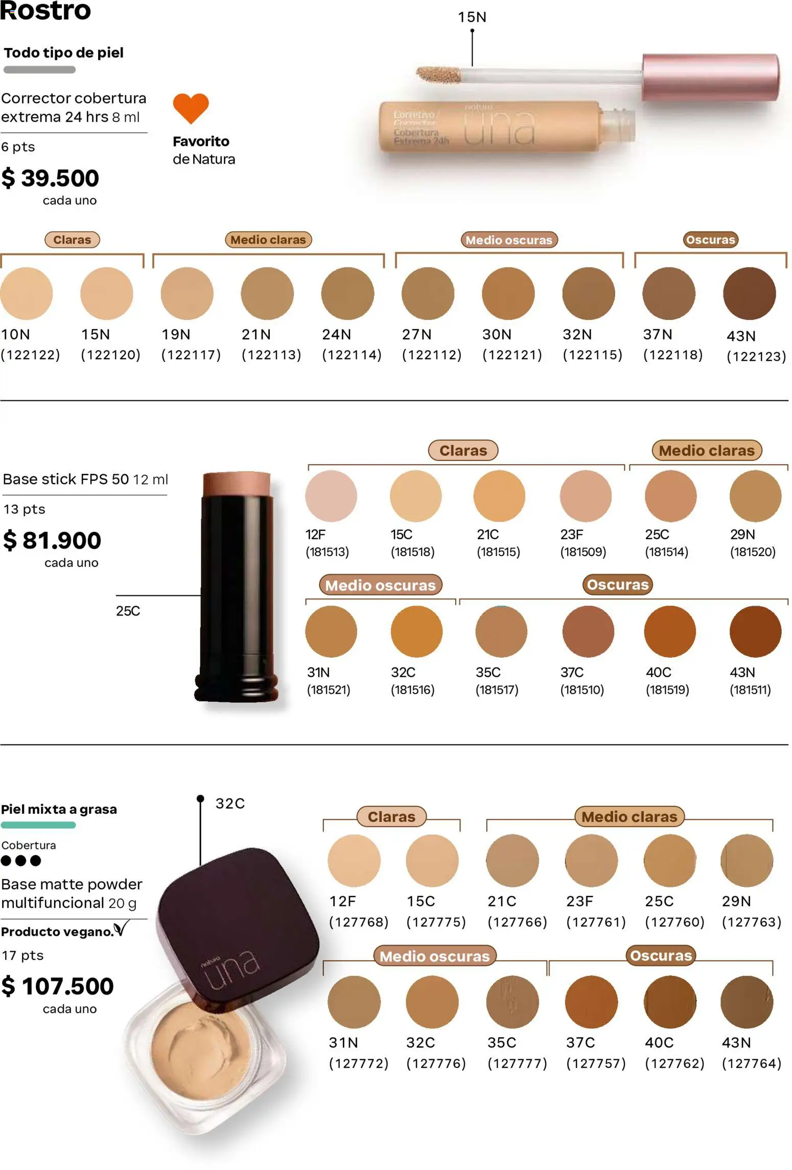 Natura revista - valida desde el 02/09/2026 | Página: 57 | Productos: Corrector