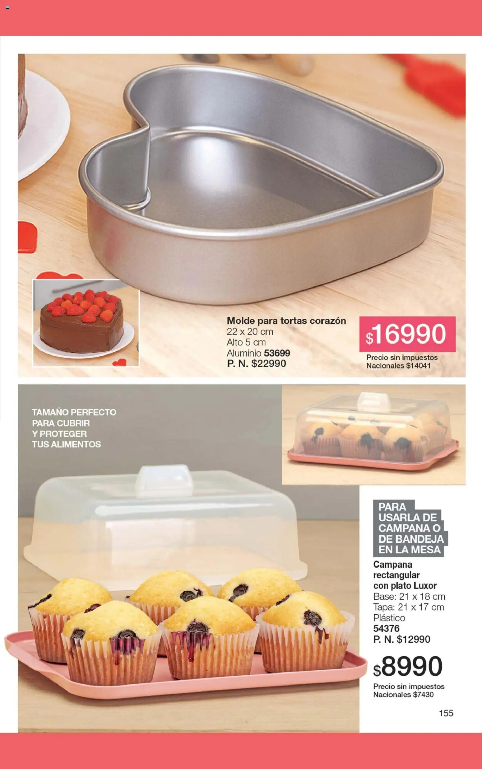 Gigot - CAMPAÑA 09 │ válido desde el 18.05.2026 | Página: 161 | Productos: Molde, Campana, Mesa, Bandeja