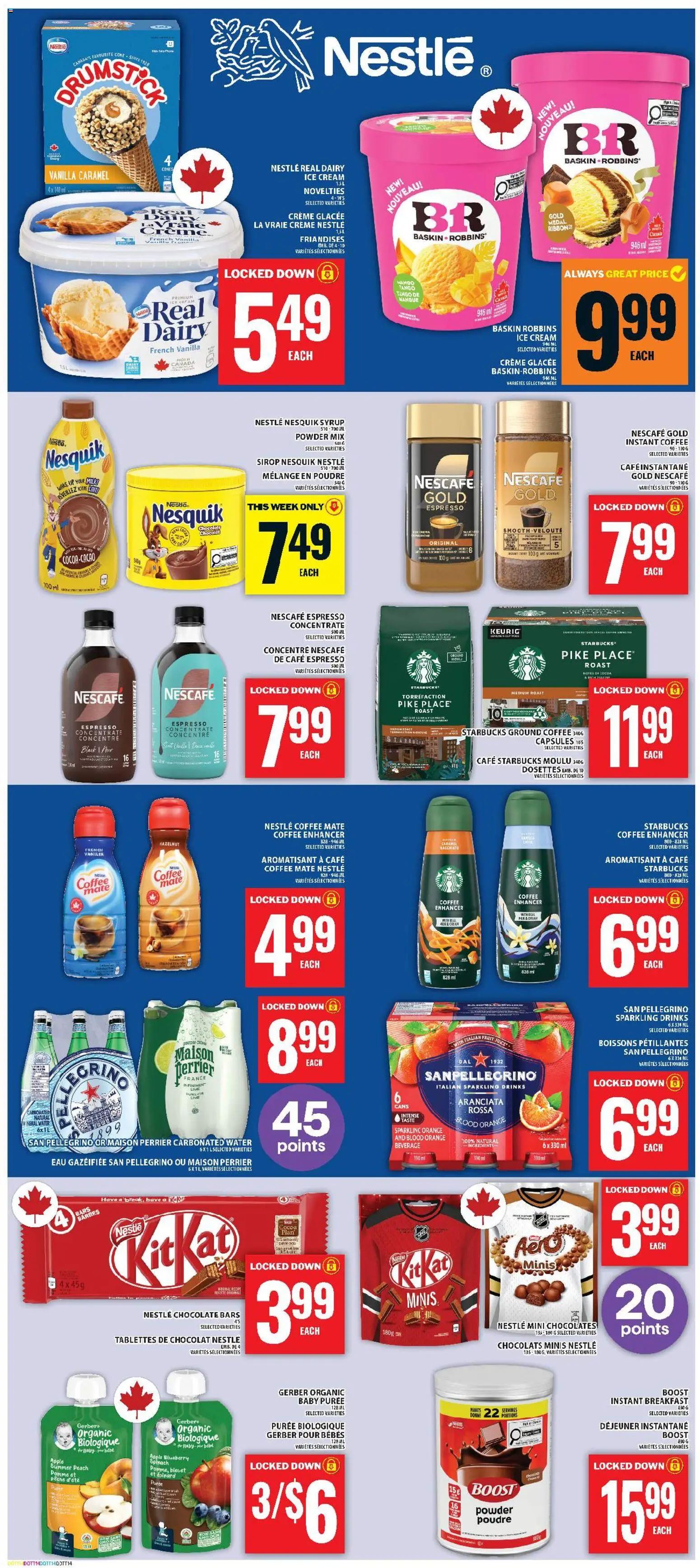 Food Basics flyer valid from Aug 13, 2026 | Page: 14 | Products: Vanilla, Capsules, Chocolate, Ingredients