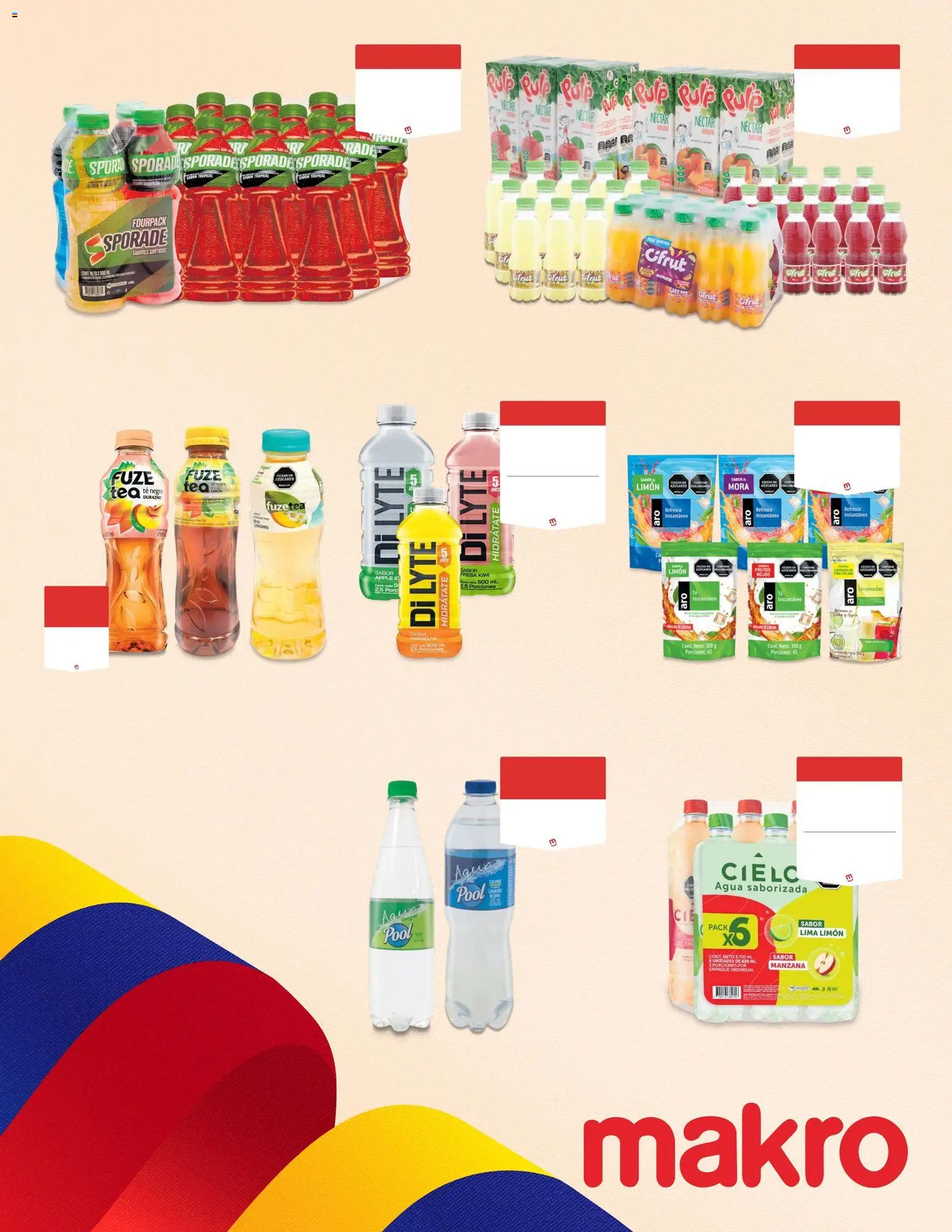 Makro revista - valida desde el 03/07/2026 | Página: 21 | Productos: Agua saborizada, Fresa, Manzana, Durazno