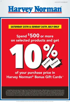 Harvey Norman Great Deals on Big Brand TVs preview  - valid from 25 Jul 2026