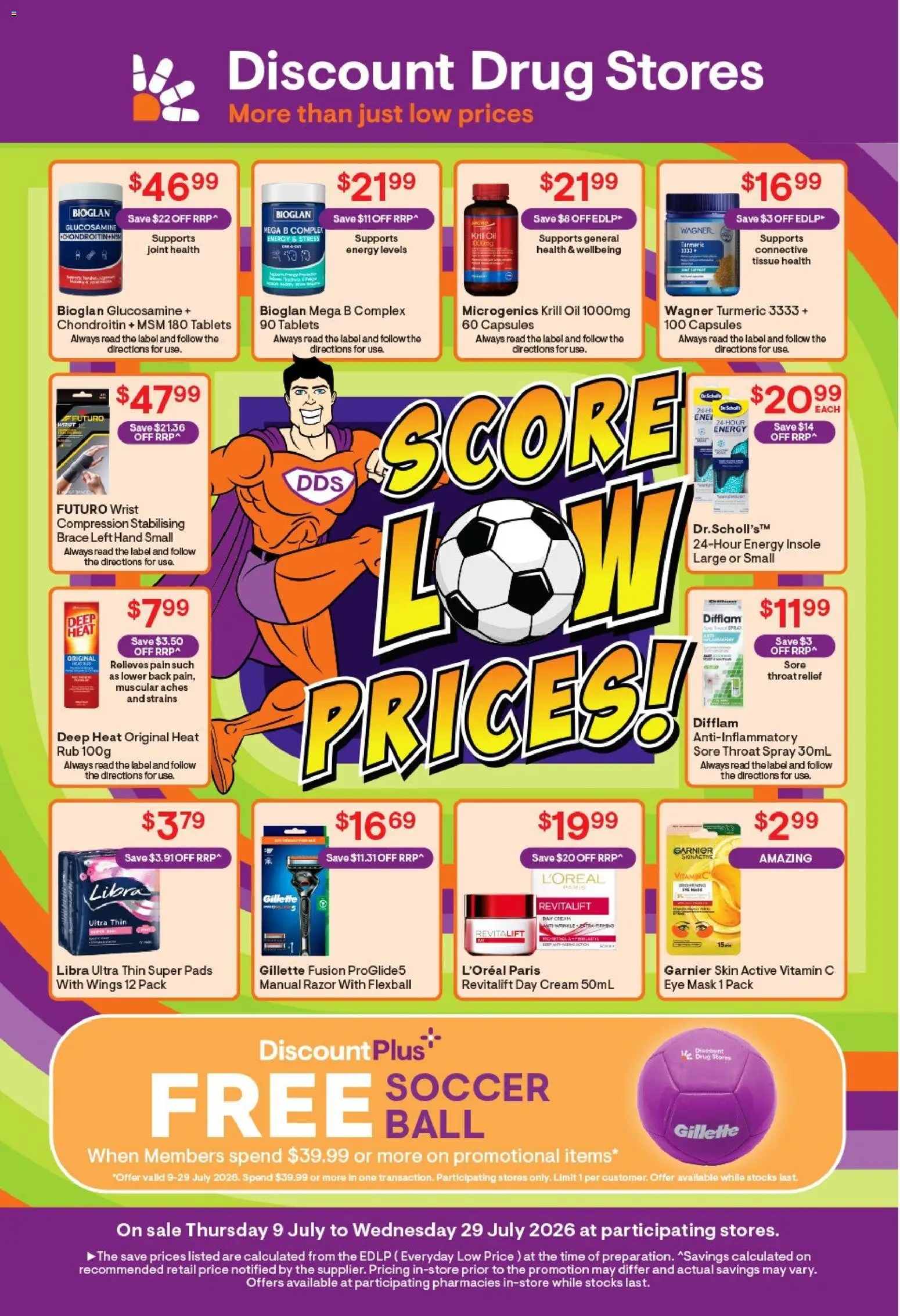 Discount Drug Stores catalogue - valid from 09/07/2026 | Page: 2 | Products: Compression, Oil, Mask, Razor