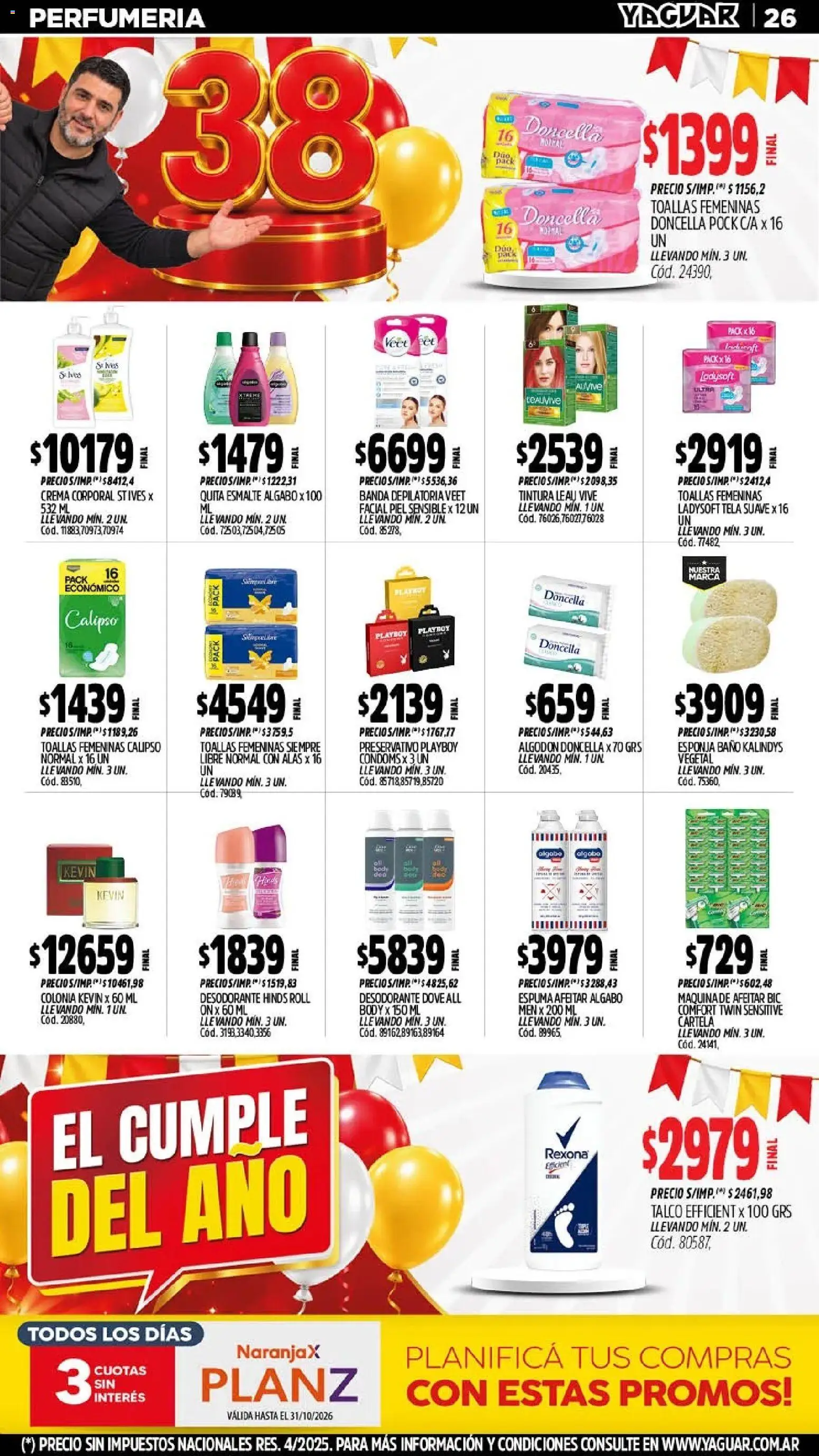 Yaguar - Oferta Semanal General Roca │ válido desde el 05/10/2026 | Página: 25