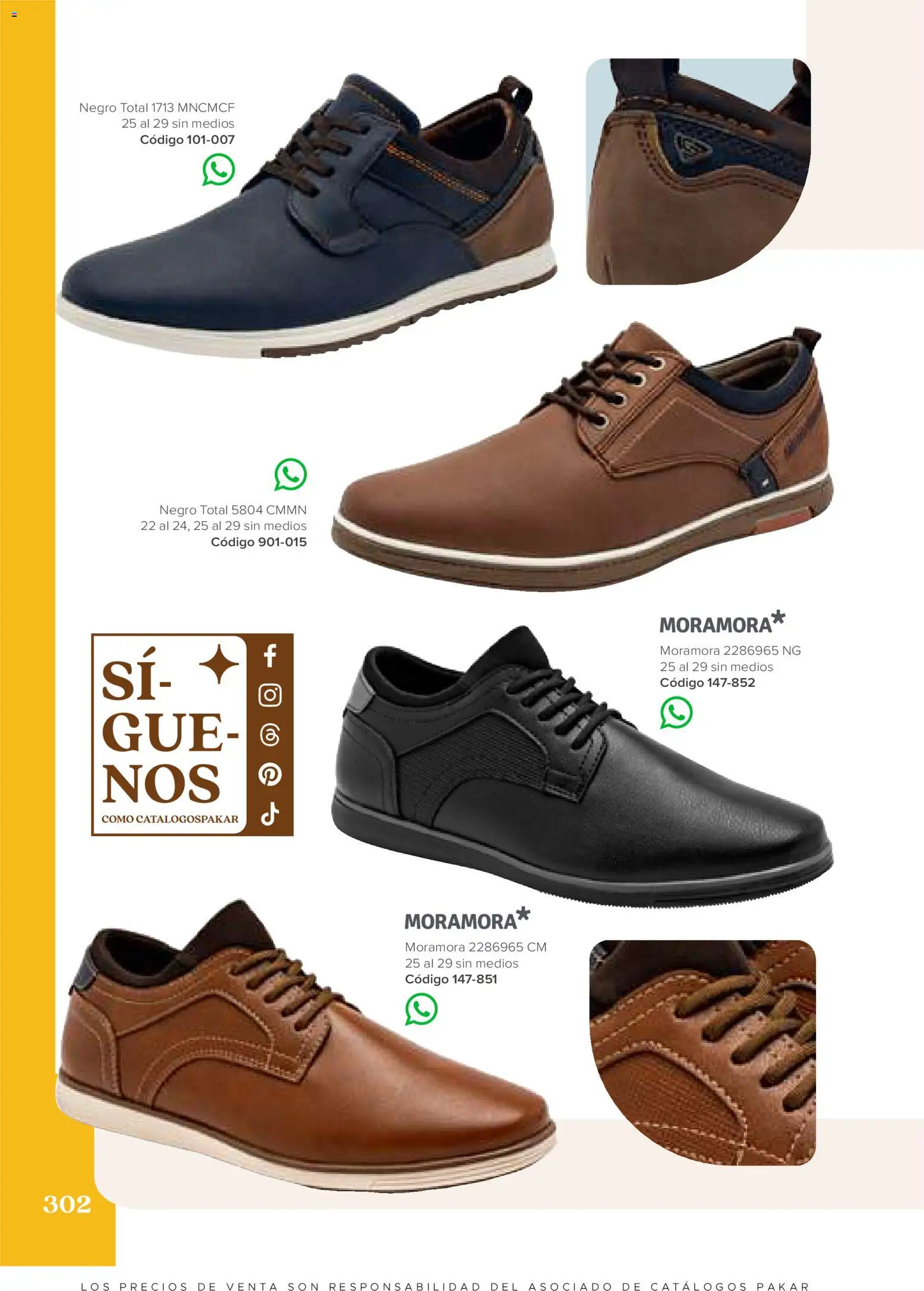 Nuevas ofertas de SC Pakar válidas en toda la República Mexicana desde el 31/07/2026. ¡Encuentra las mejores ofertas en SC Pakar catálogo Hombre! | Página: 302